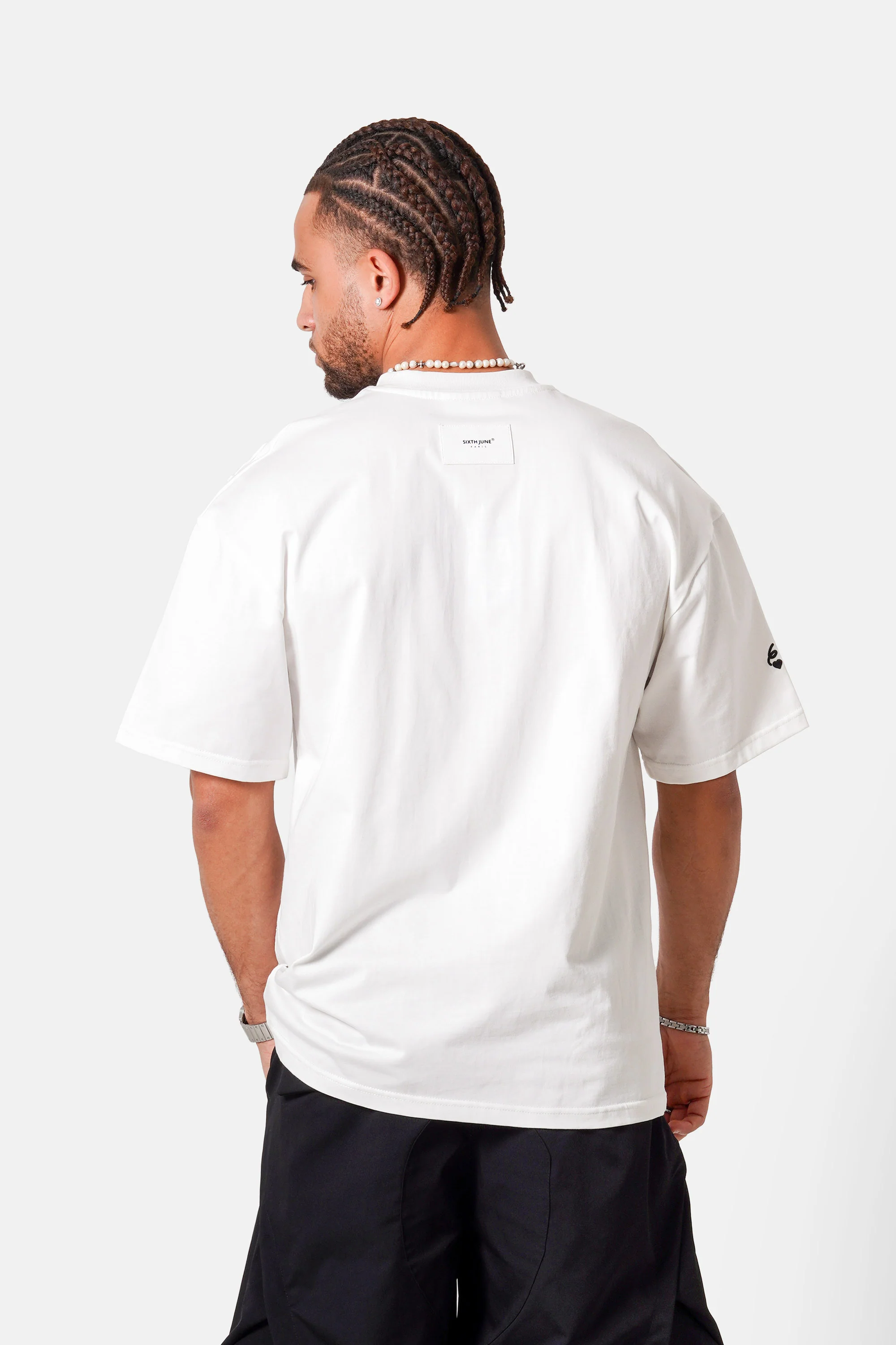 FLOWER embroidery s/s t-shirt - Image 5