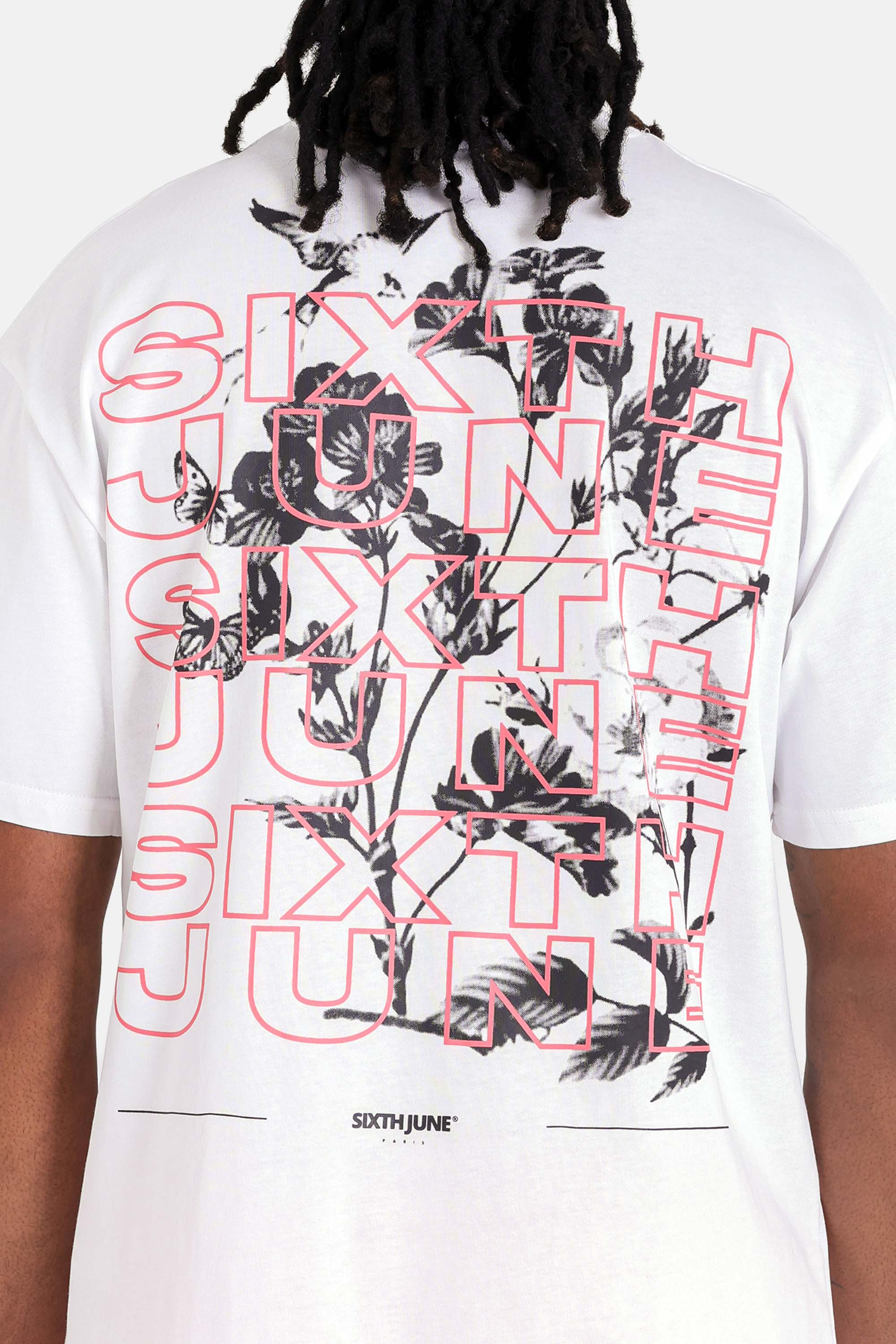 FLORAL printed s/s t-shirt - Image 3