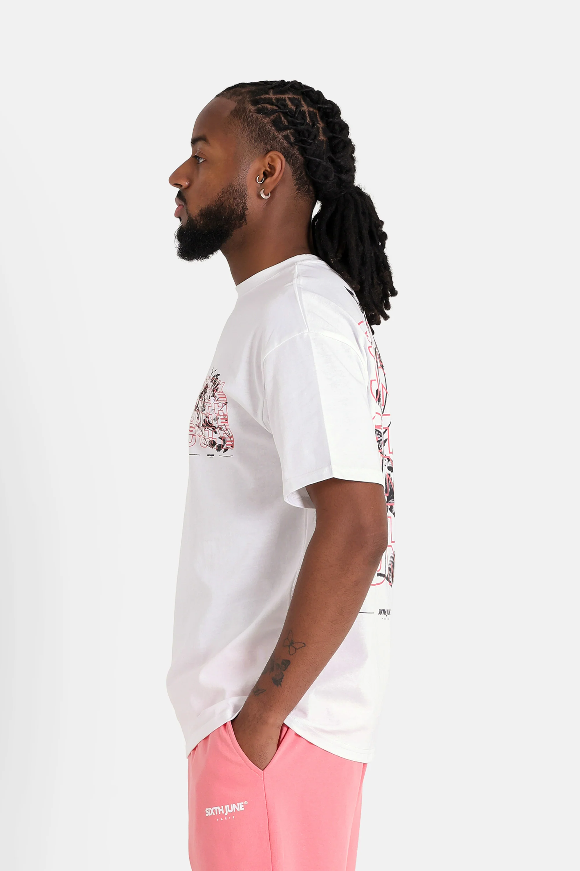 FLORAL printed s/s t-shirt - Image 4