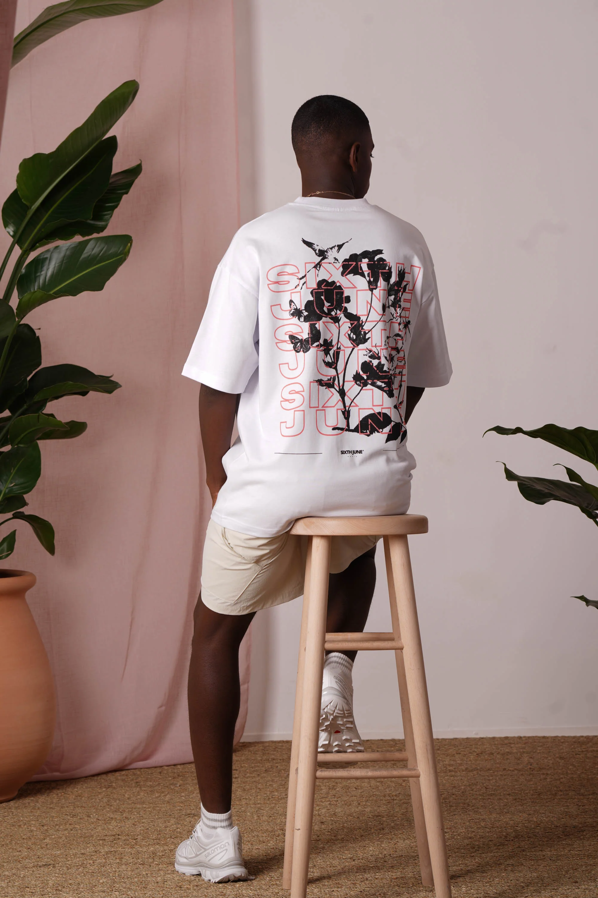 FLORAL printed s/s t-shirt - Image 6