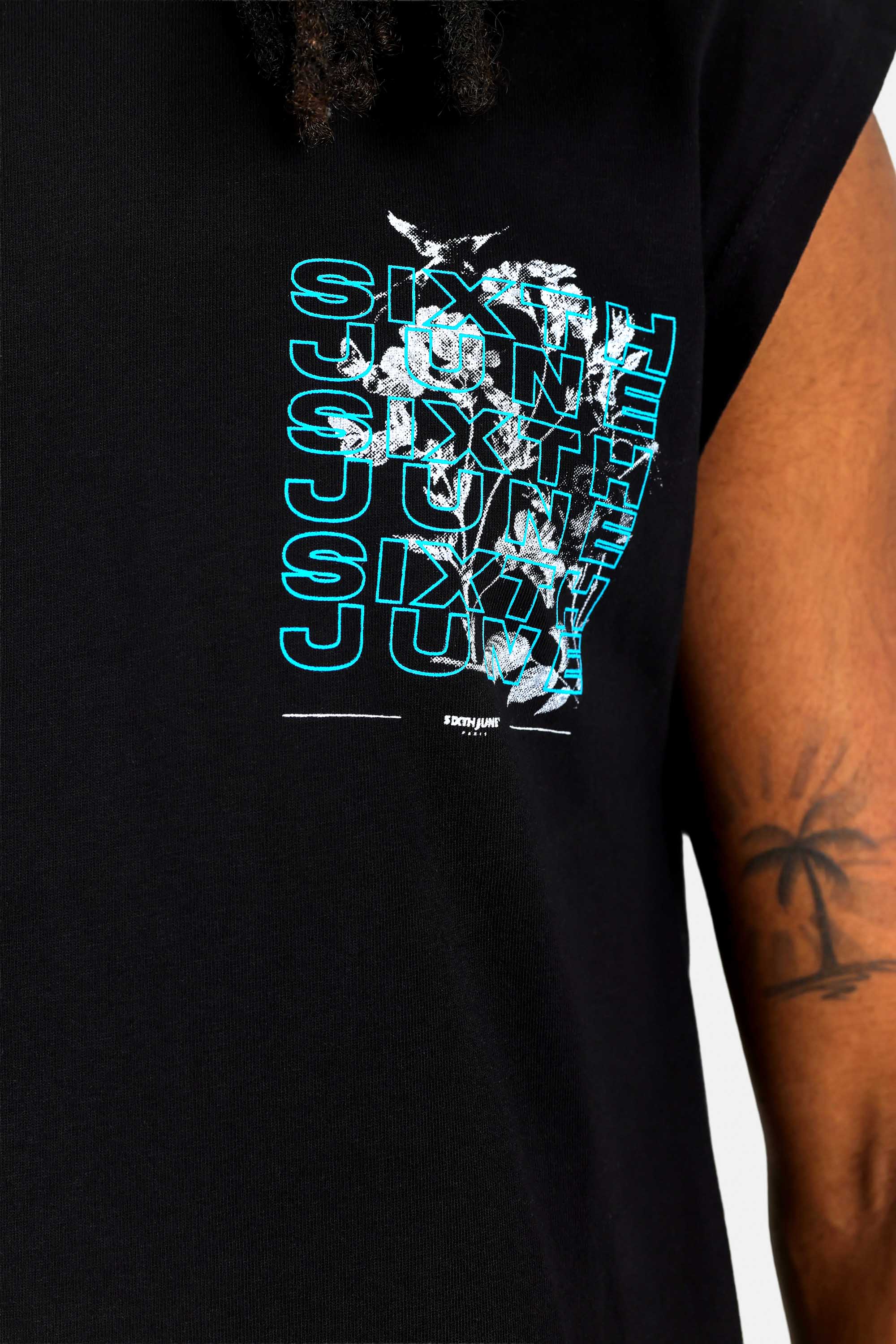 FLOWER printed tank top - Image 7