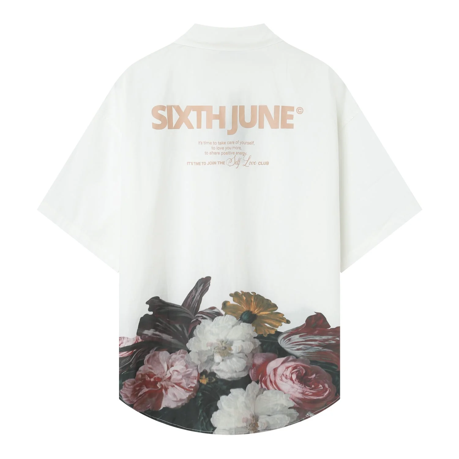Chemise imprimée fleurs Blanc - Image 6