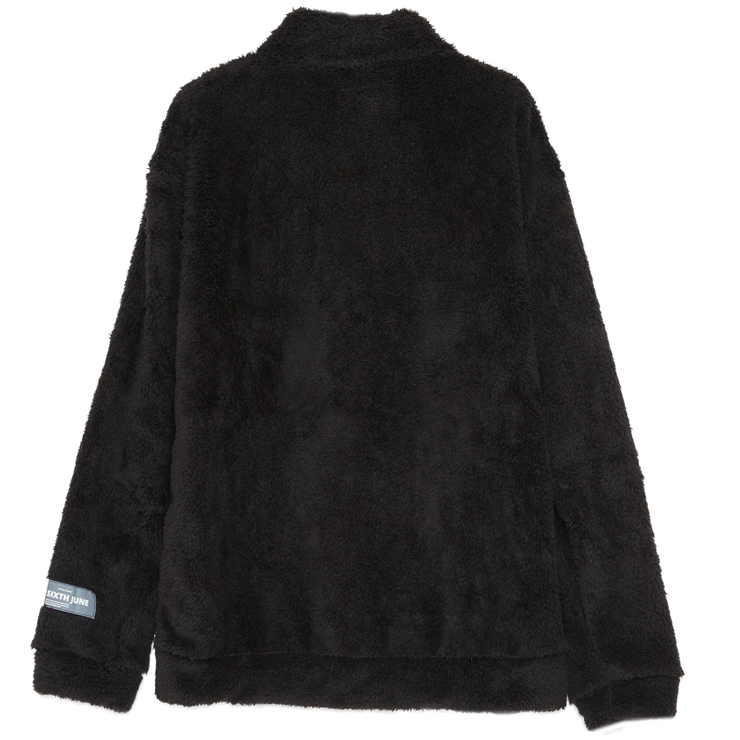 Sweat confort duveteux noir - Image 6