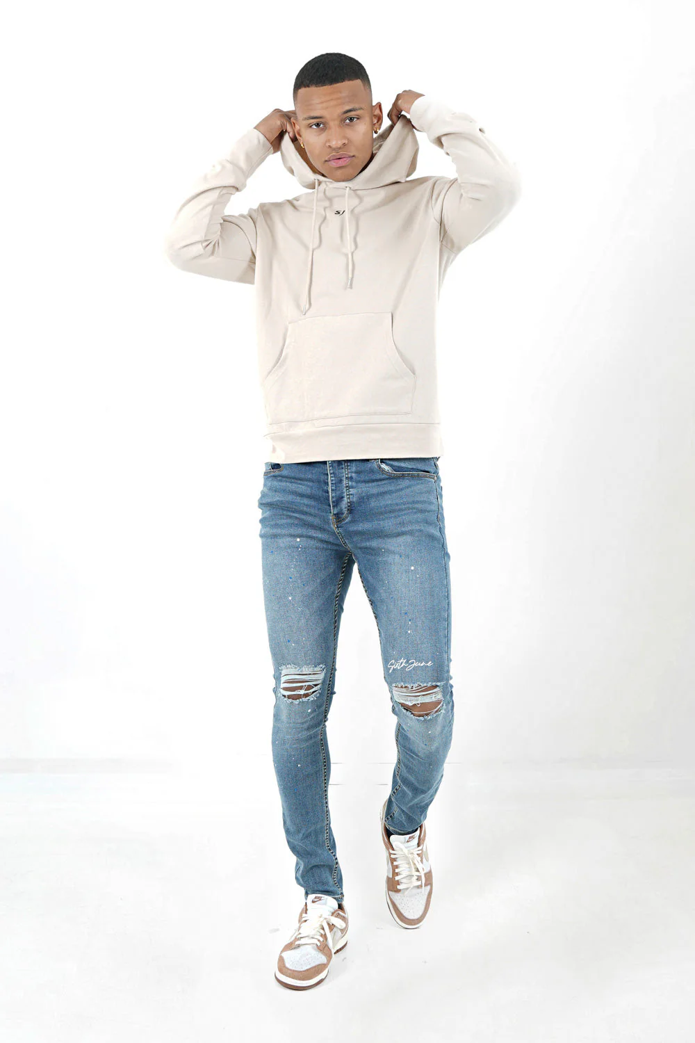Sweatshirt nature tropique Beige - Image 2