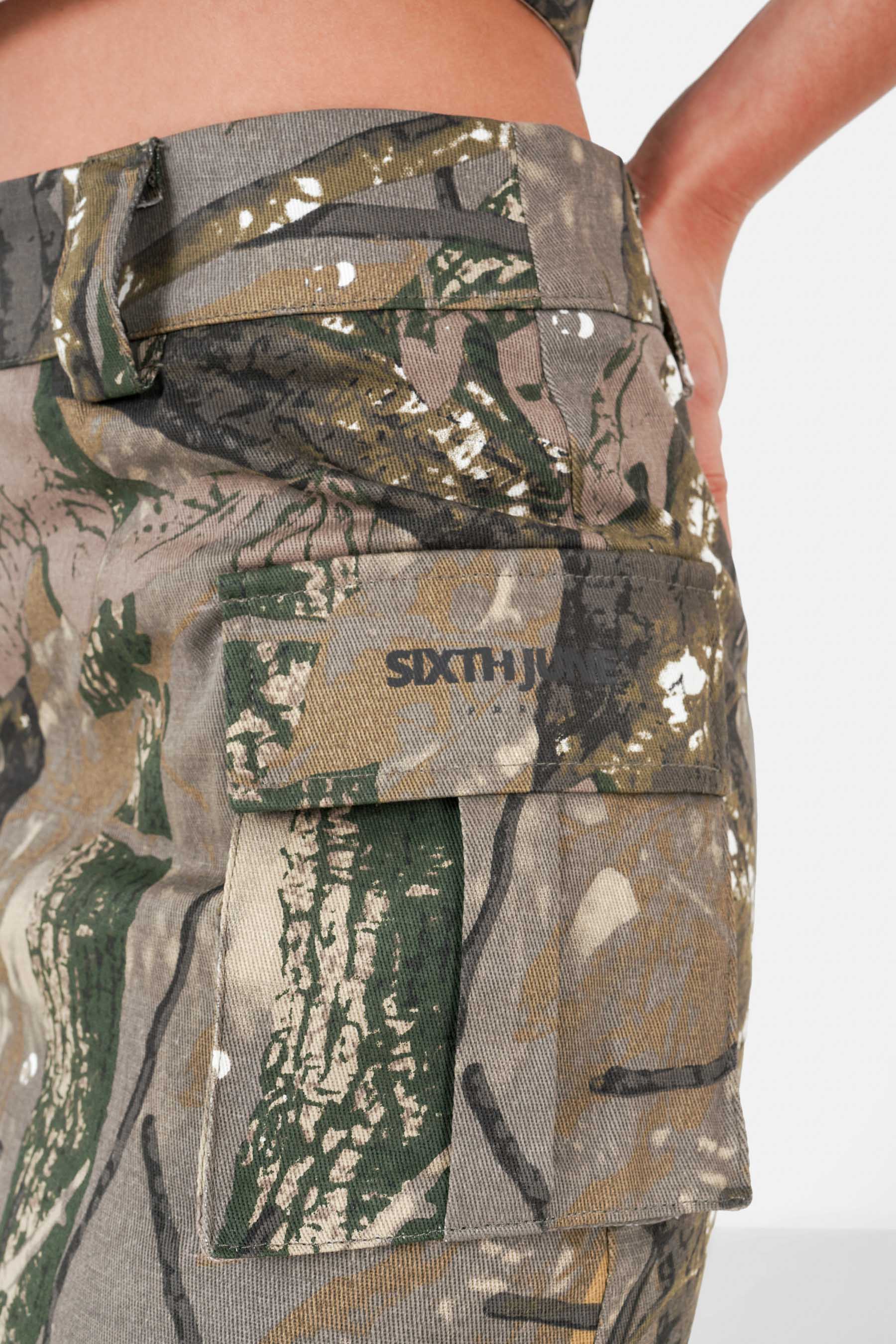 FOREST print mini skirt - Image 3