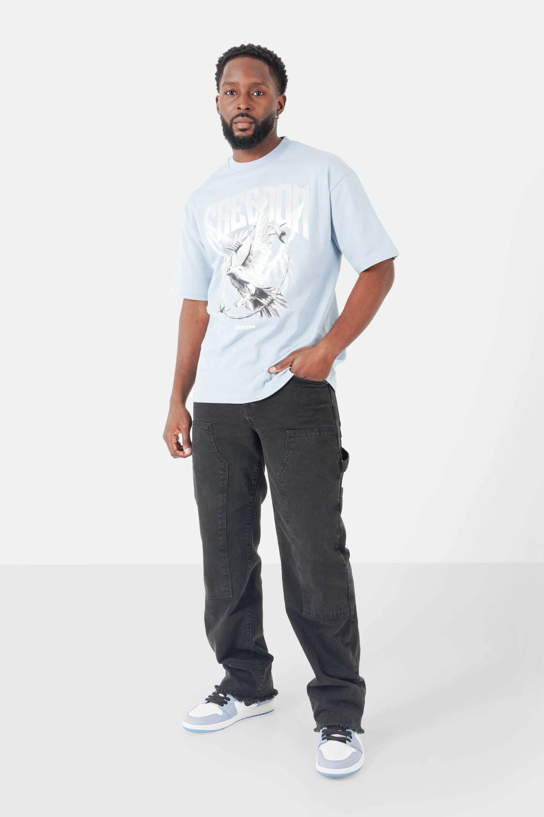 FREEDOM printed s/s t-shirt - Image 2