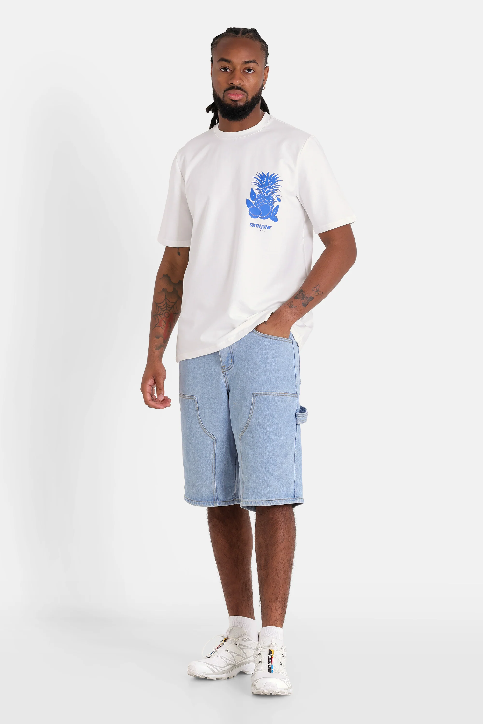 T-shirt imprimé sweets Blanc - Image 2