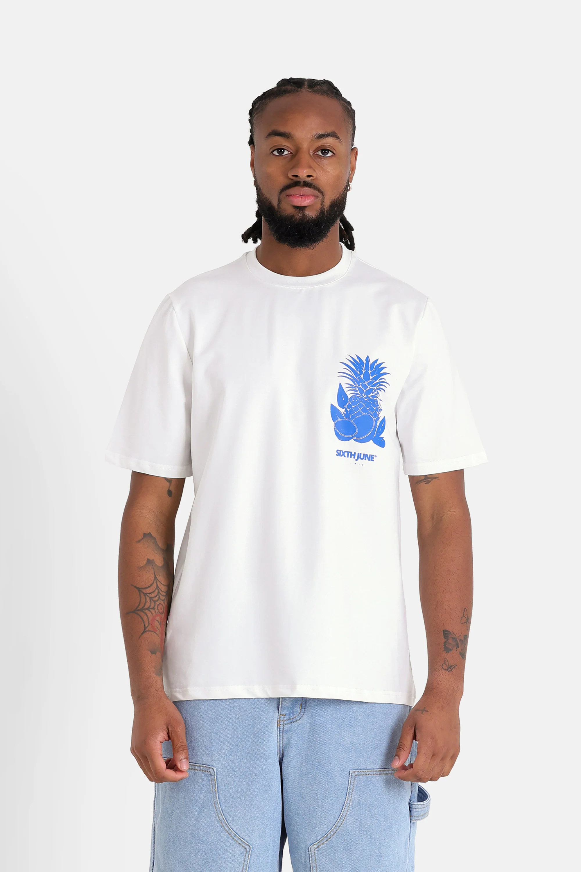 T-shirt imprimé sweets Blanc - Image 5