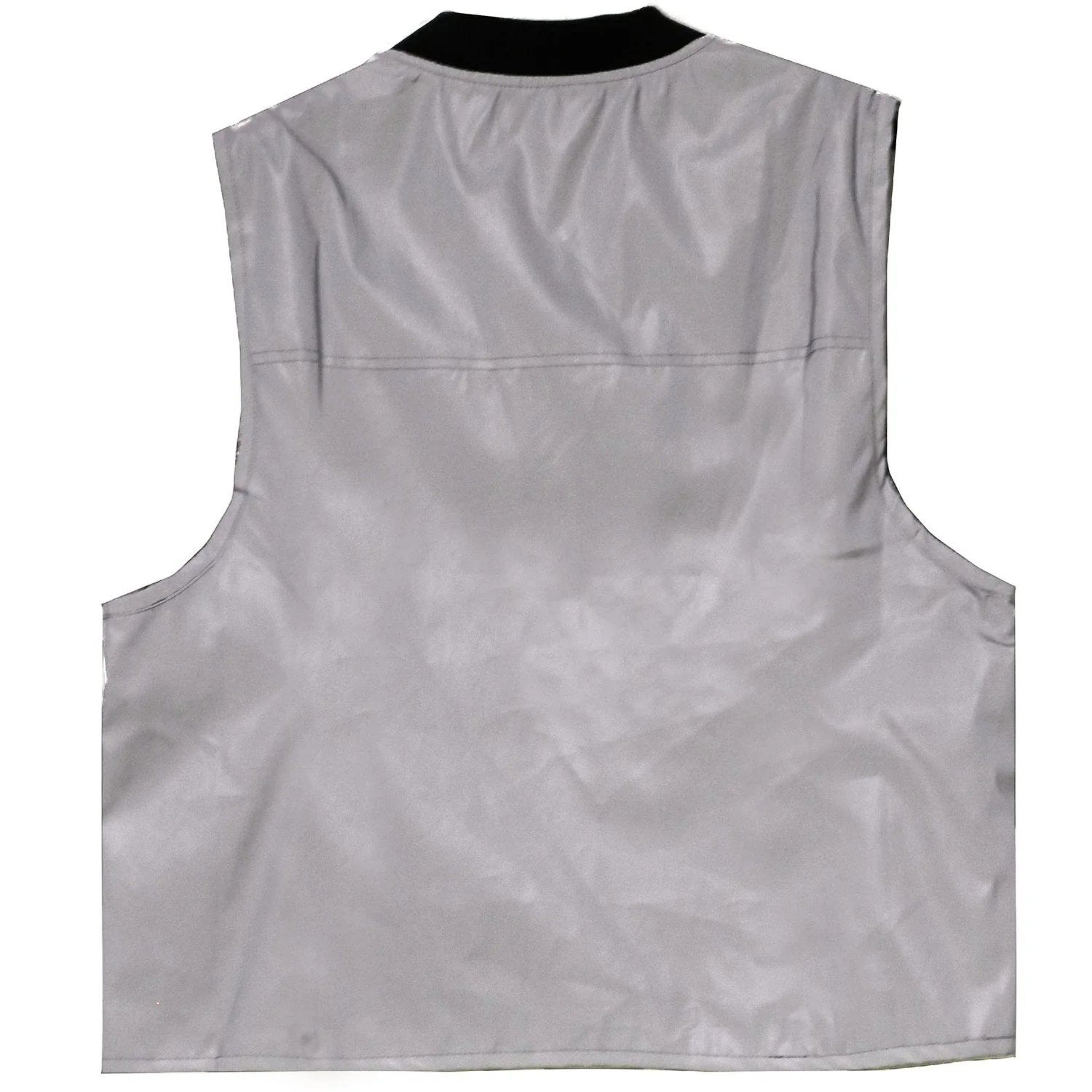 Gilet multipoches réfléchissant gris - Image 7