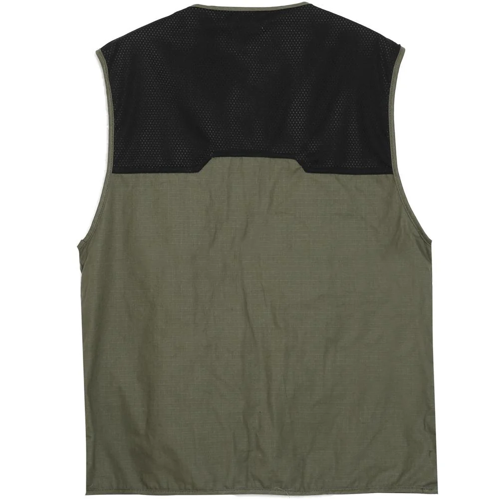 Gilet multipoches sans manches kaki - Image 7