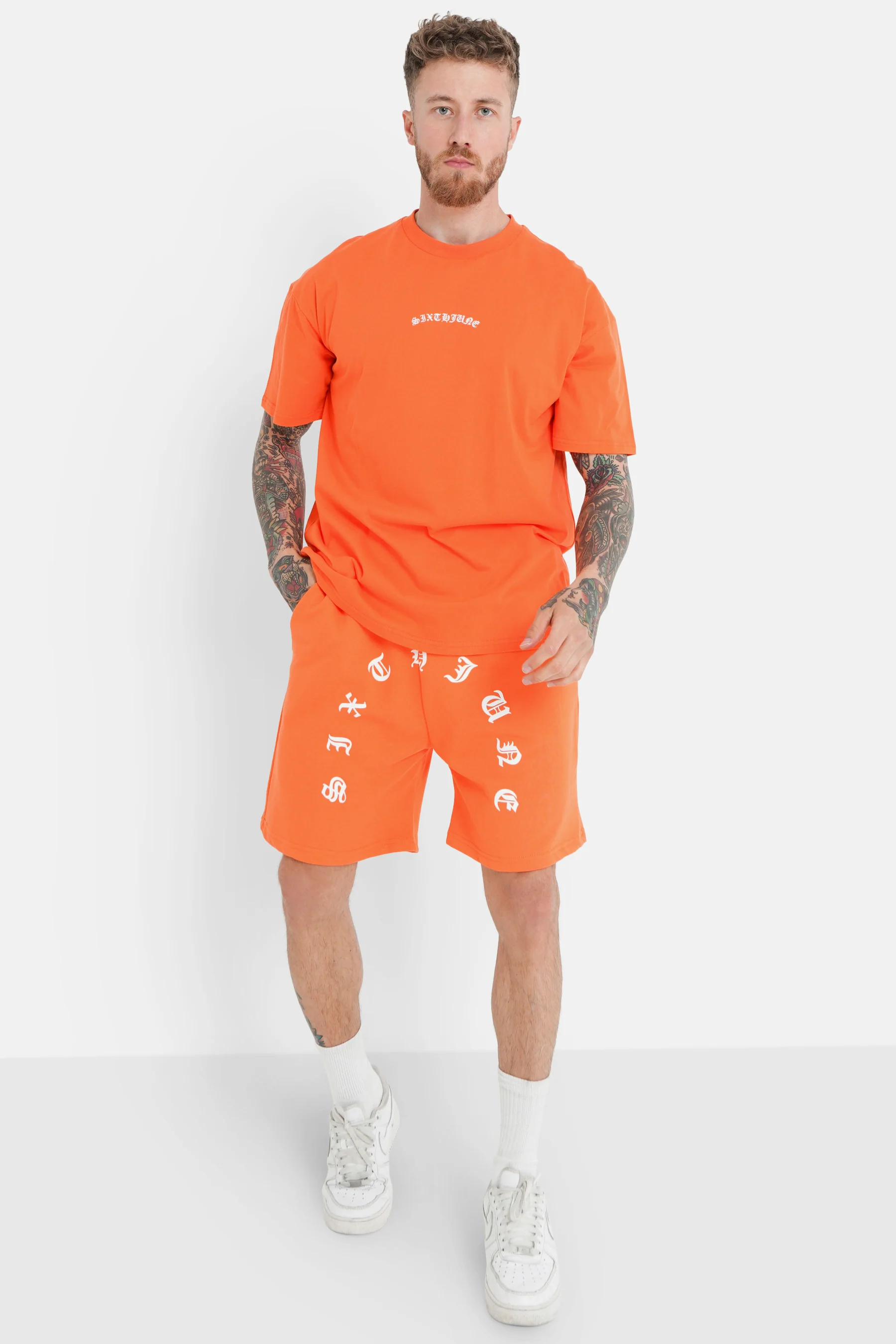 Short gothique Orange - Image 2