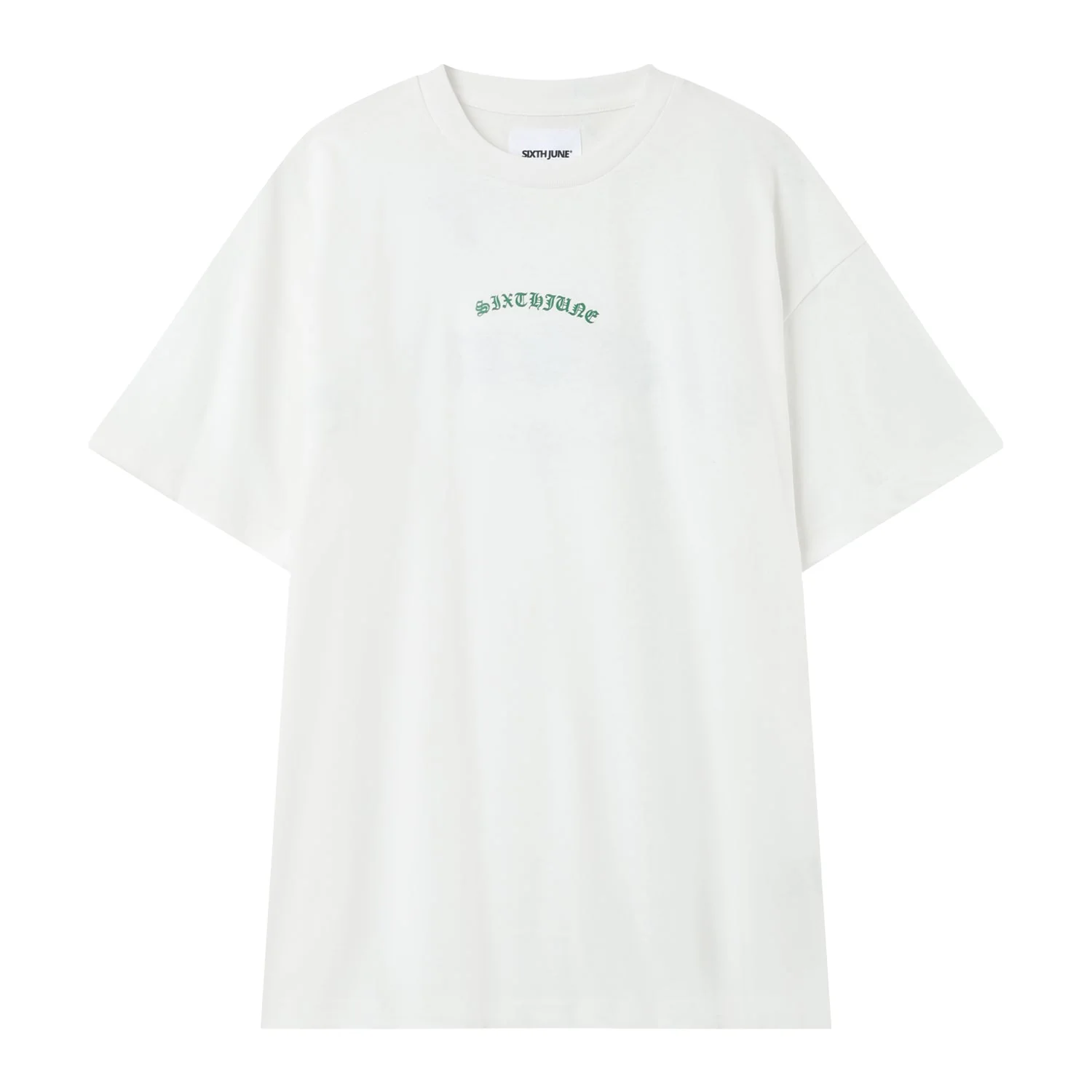 T-shirt logo gothique Blanc - Image 6