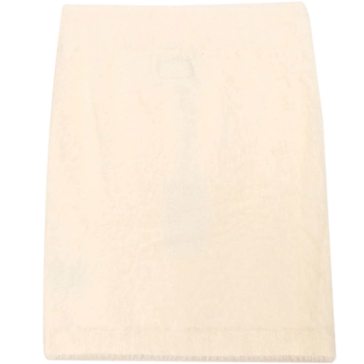 Jupe duveteuse courte Beige - Image 6