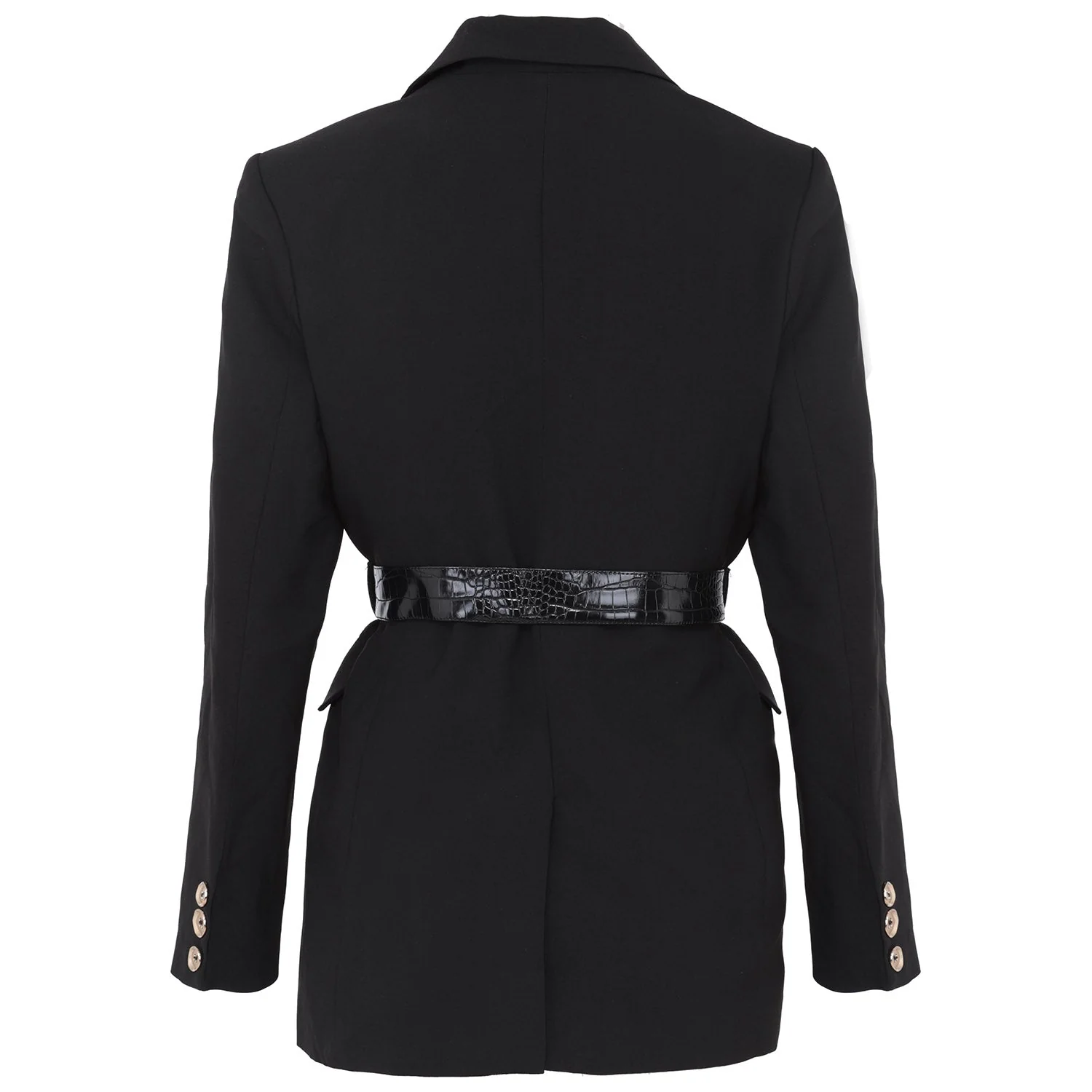 HELENA BU | Veste blazer Noir - Image 8