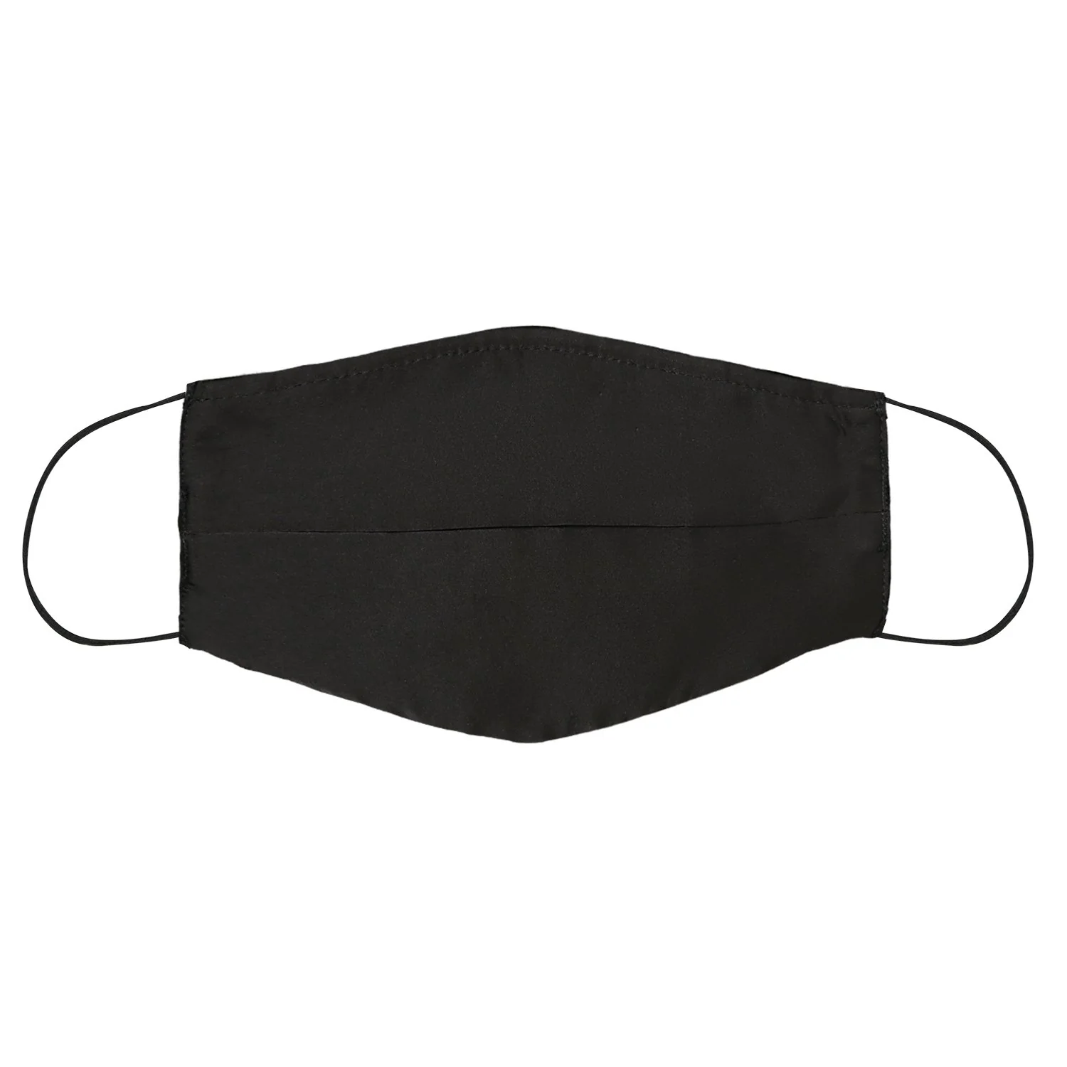 HELENA BU | Masque satiné Noir - Image 5