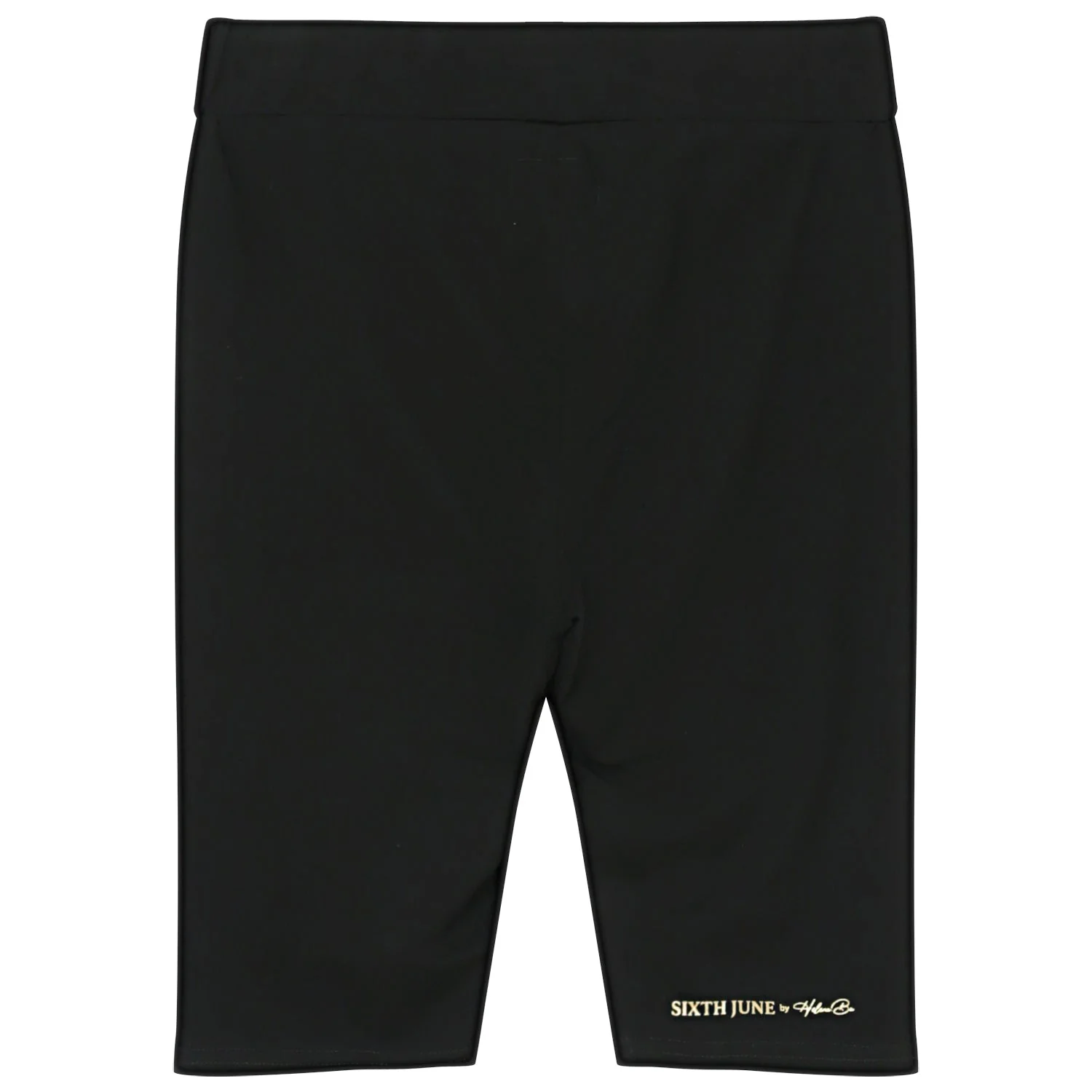 HELENA BU | Cycliste mi-long Noir - Image 7