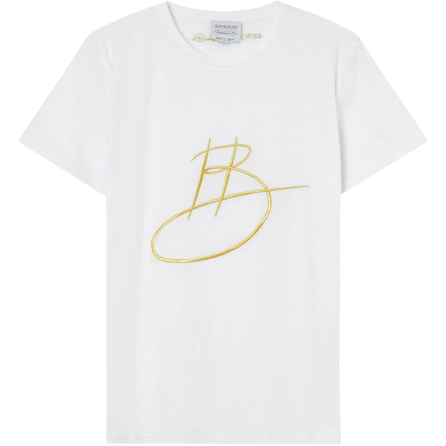 HELENA BU | T-shirt signature Blanc - Image 5