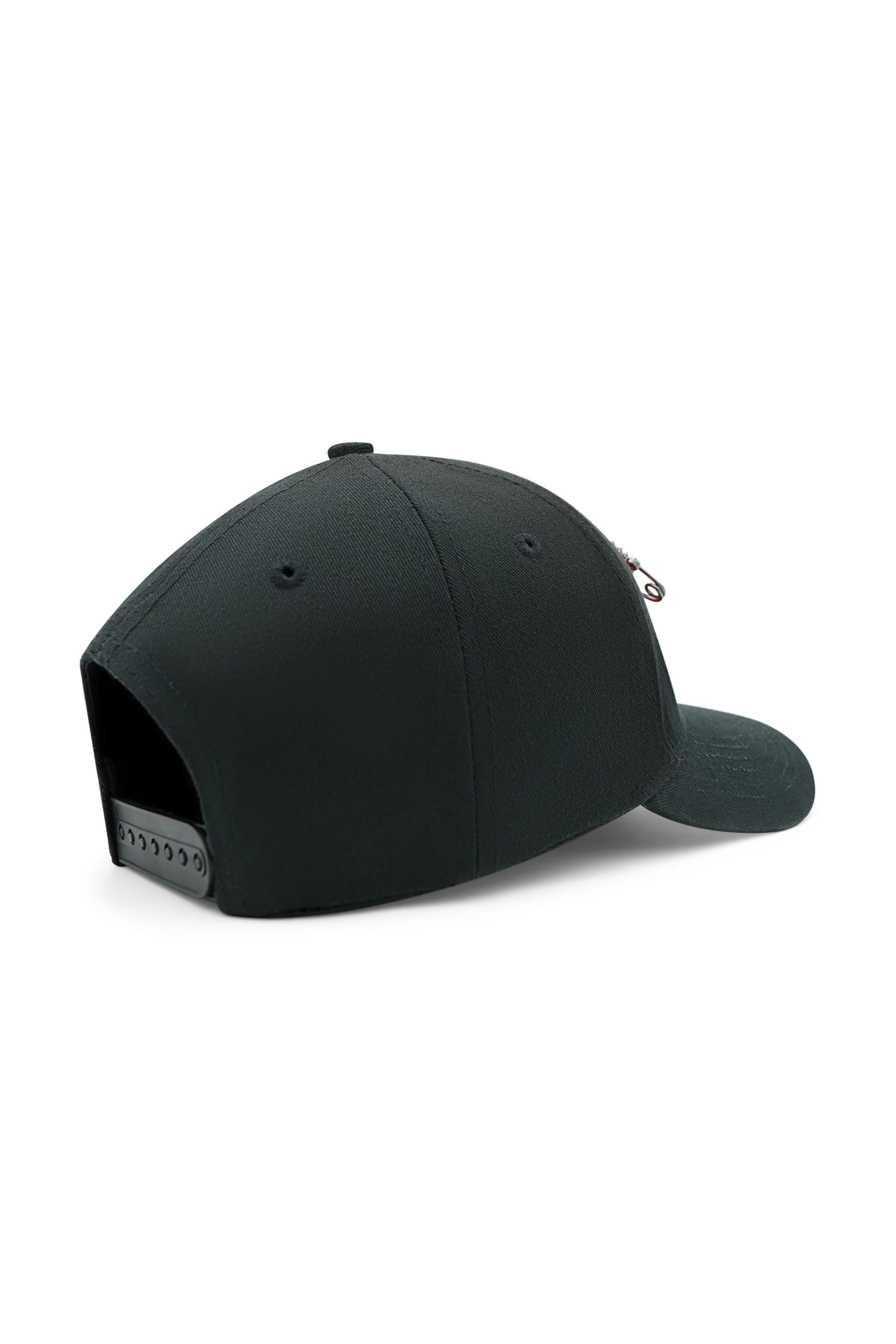 Casquette coeur brodé Noir - Image 5