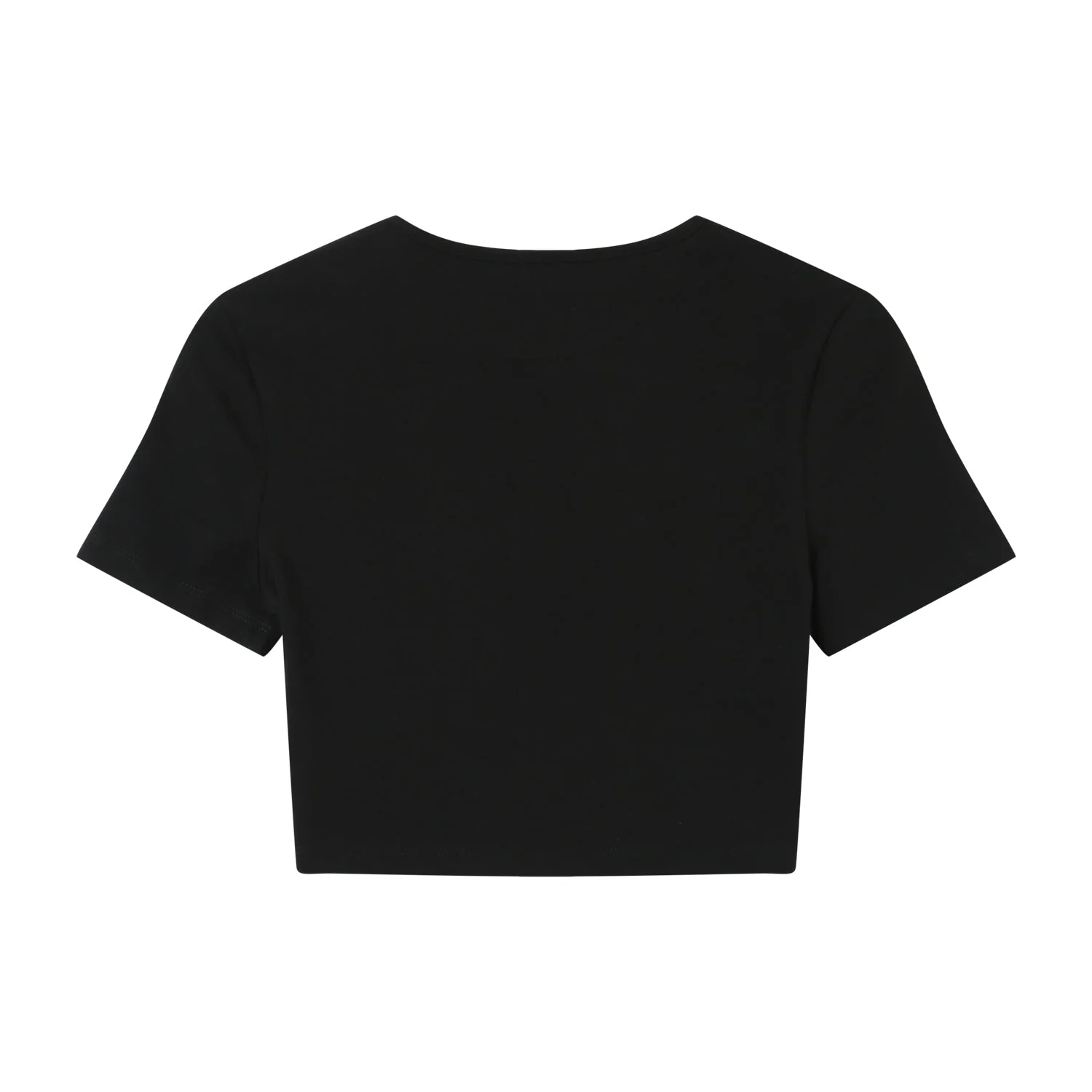 Top coeur brodé Noir - Image 8