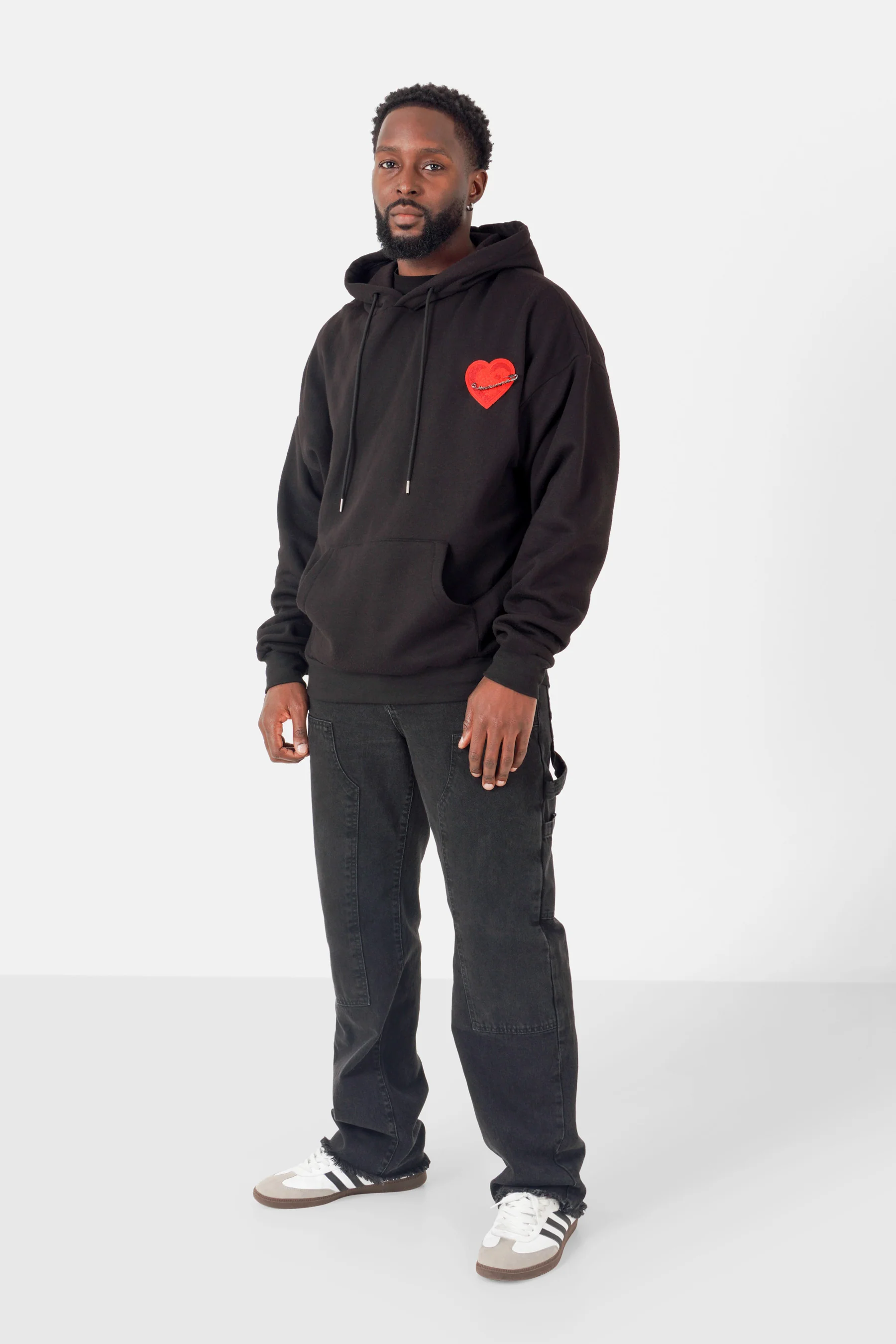 HEART fleece hoodie - Image 2