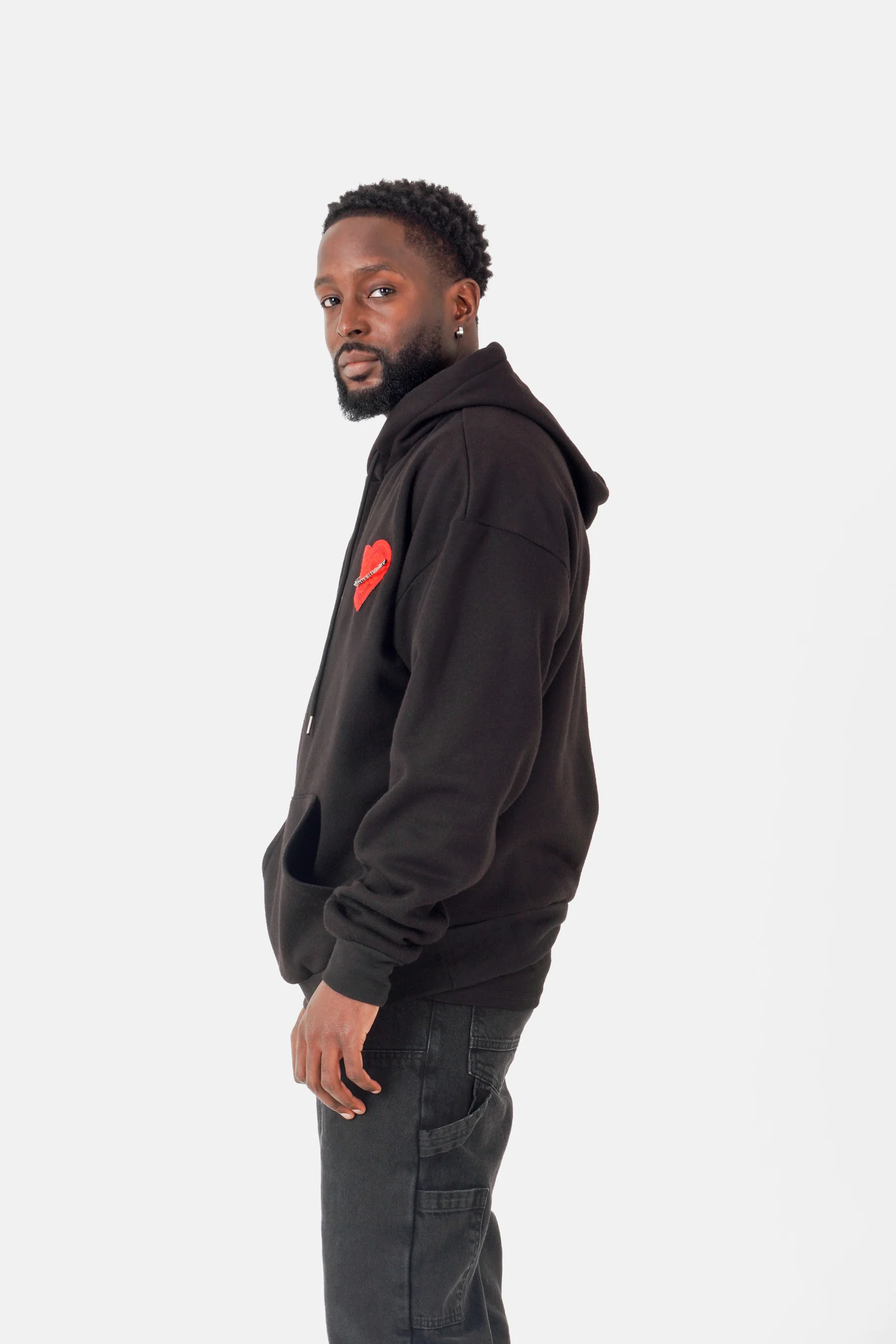 HEART fleece hoodie - Image 4