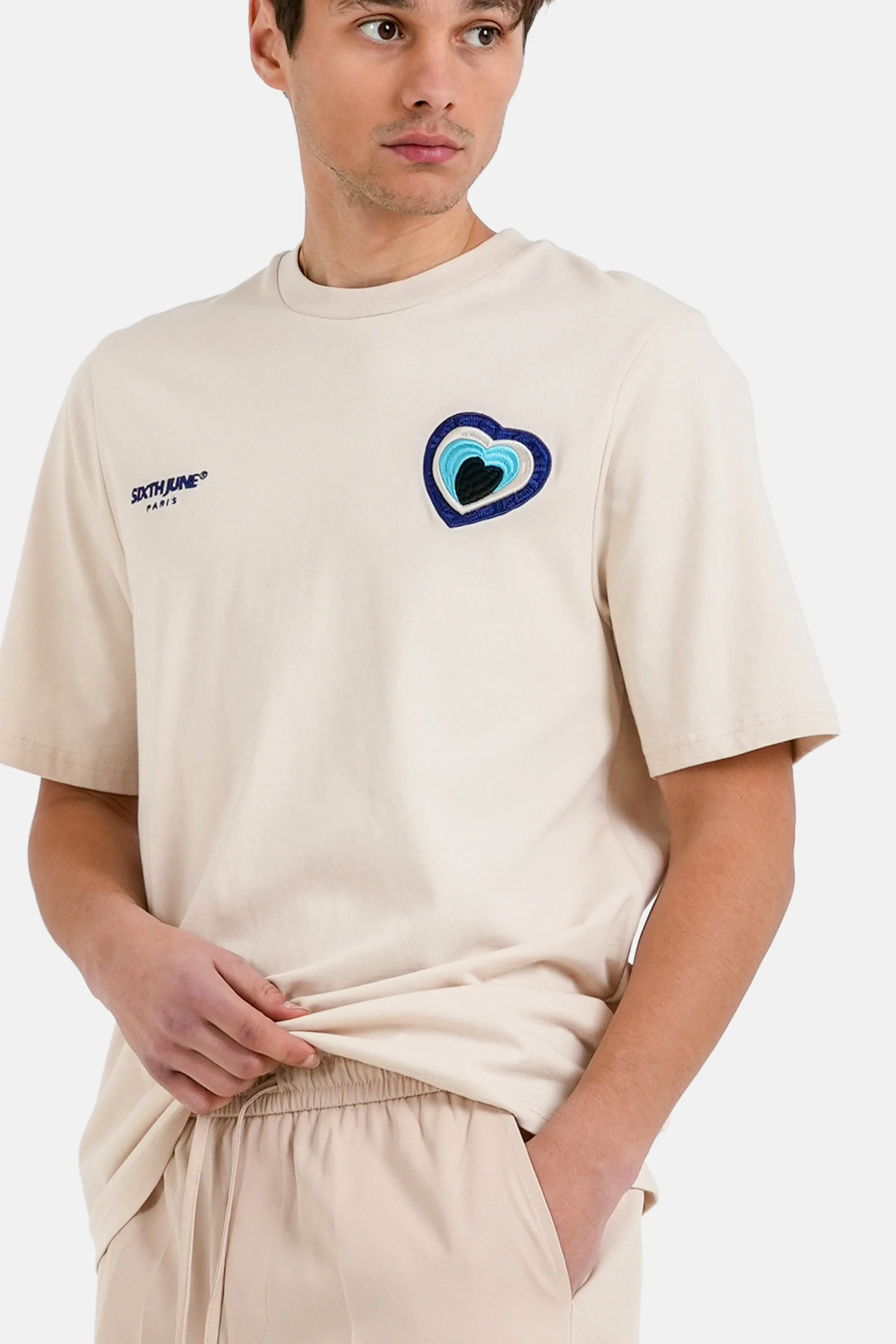 HEART patch s/s t-shirt - Image 3