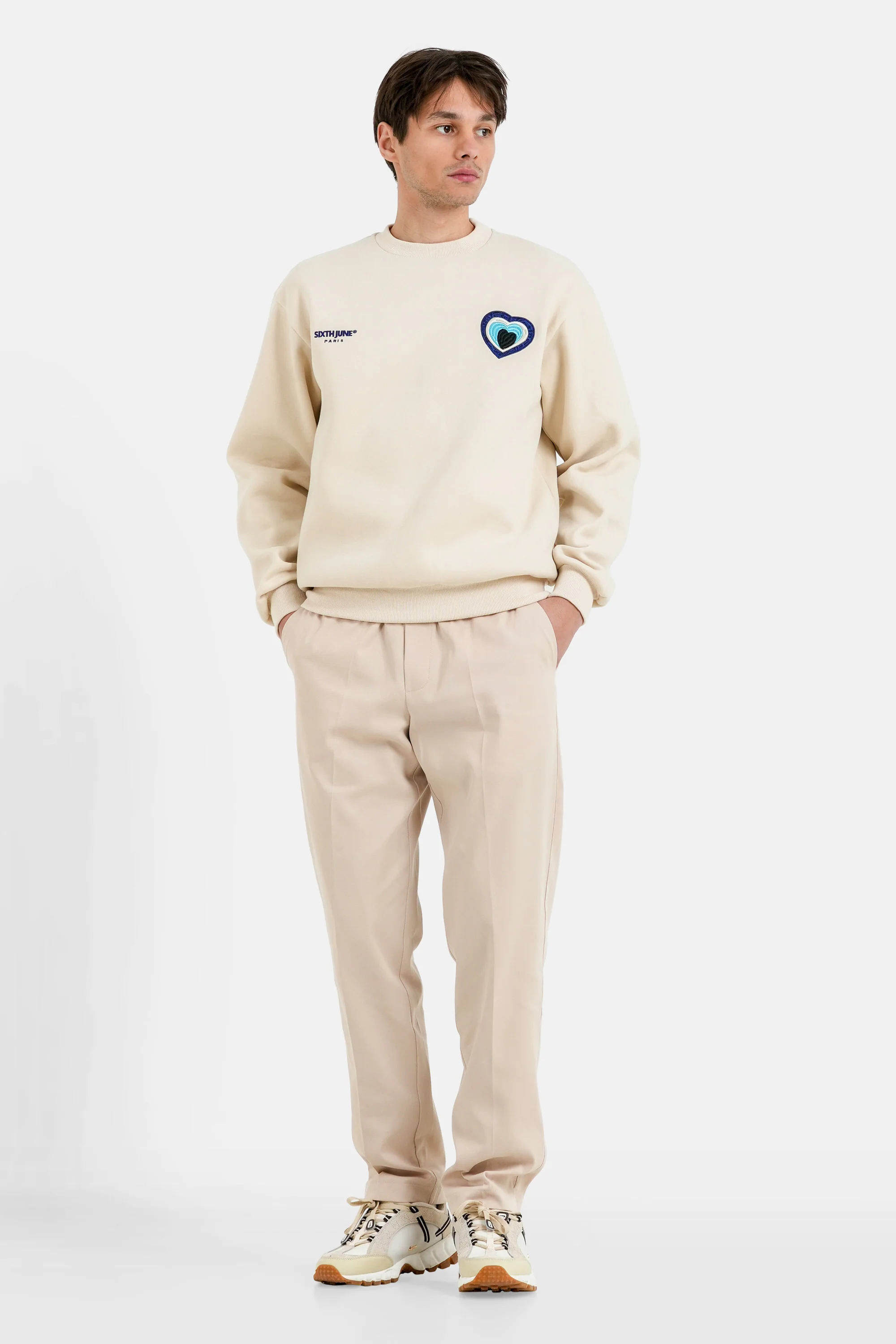 HEART patch sweatshirt - Image 2