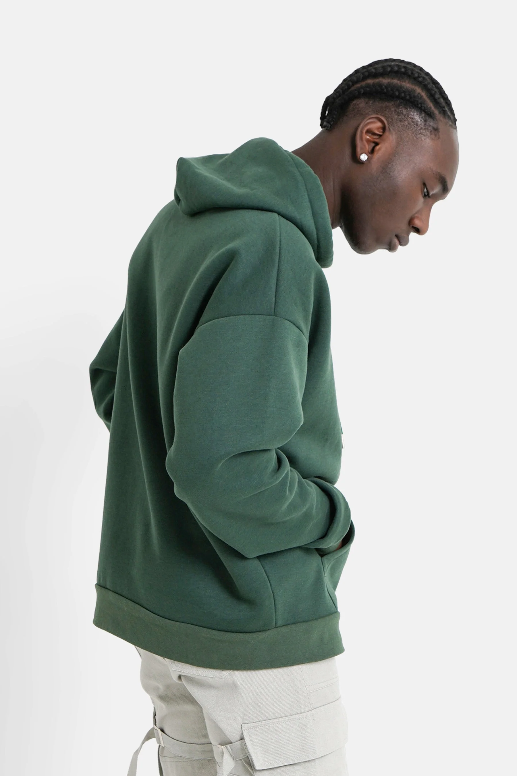 HEART embroidered hoodie - Image 5