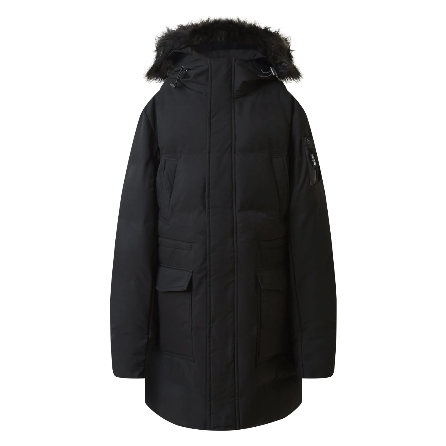 Parka étanche poches Noir - Image 6
