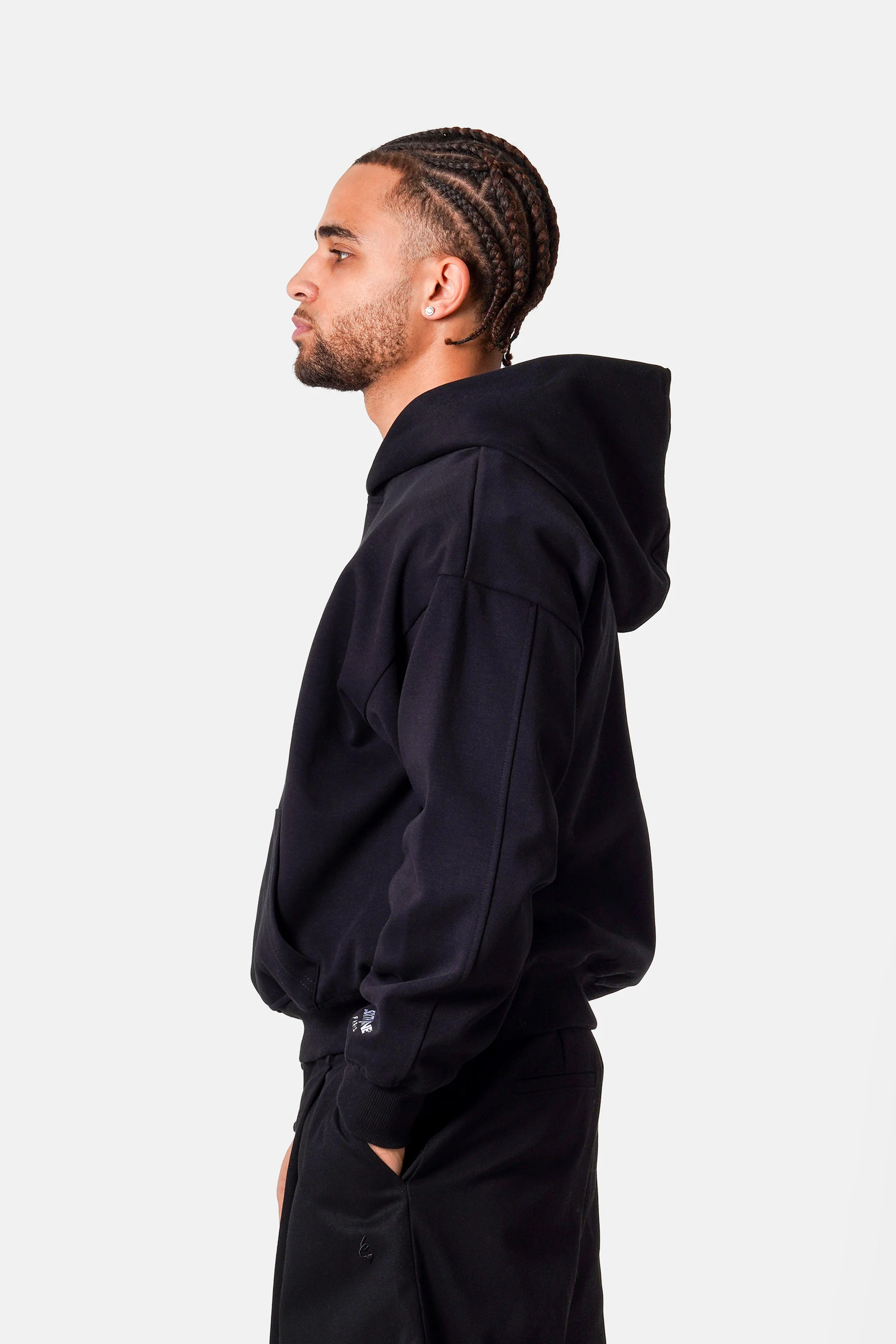 HEART embroidery hoodie - Image 4
