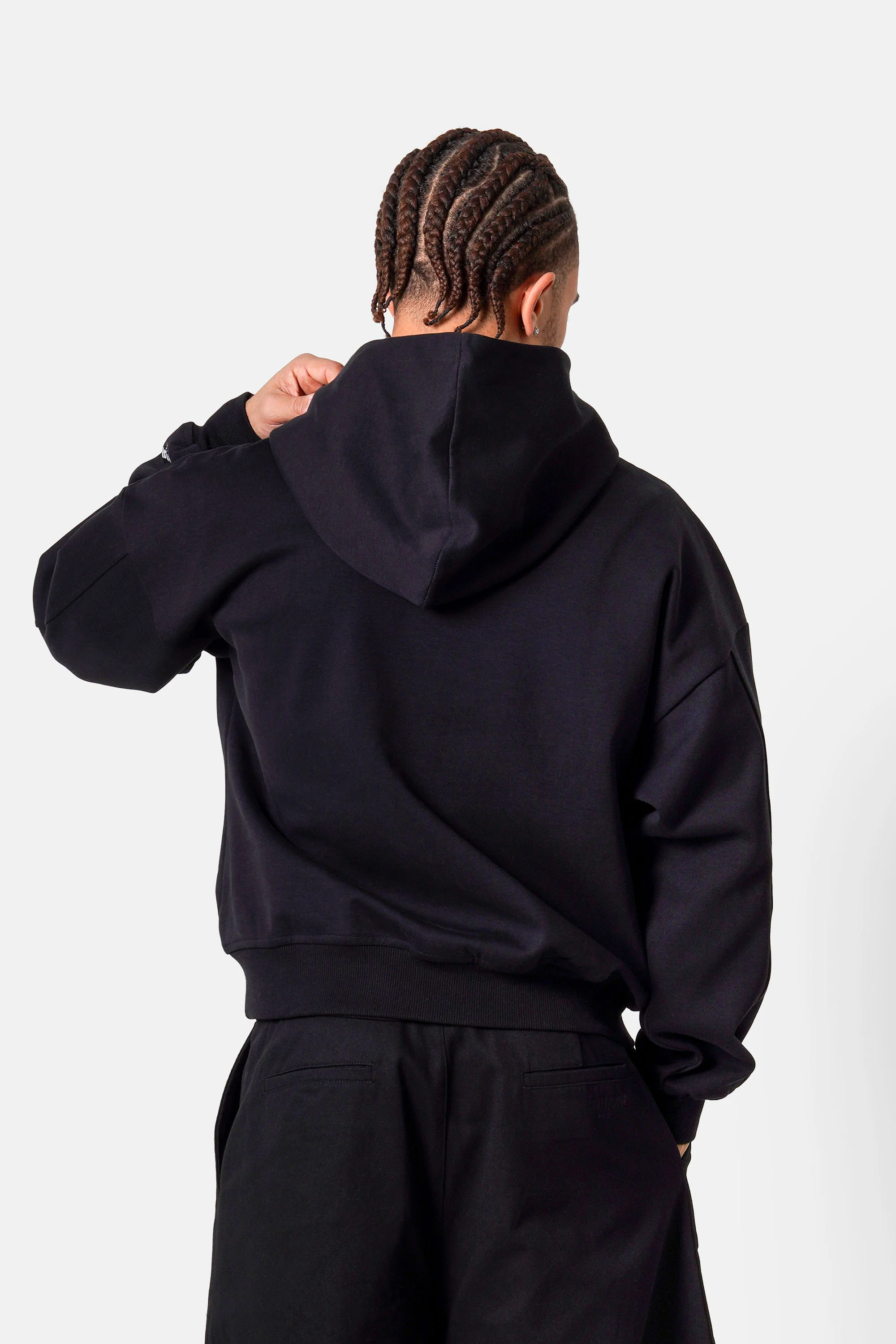 HEART embroidery hoodie - Image 5