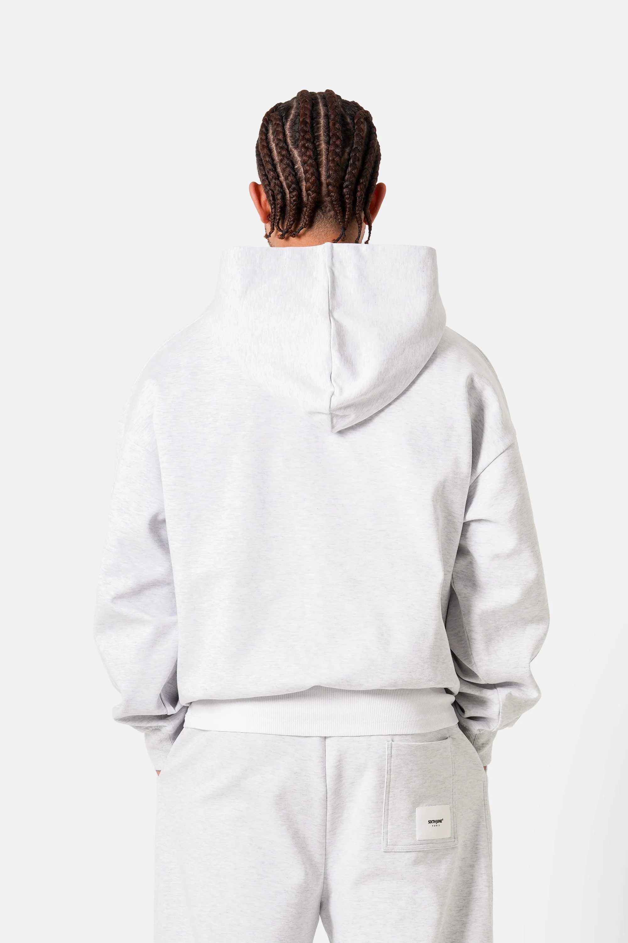 HEART embroidery hoodie - Image 5