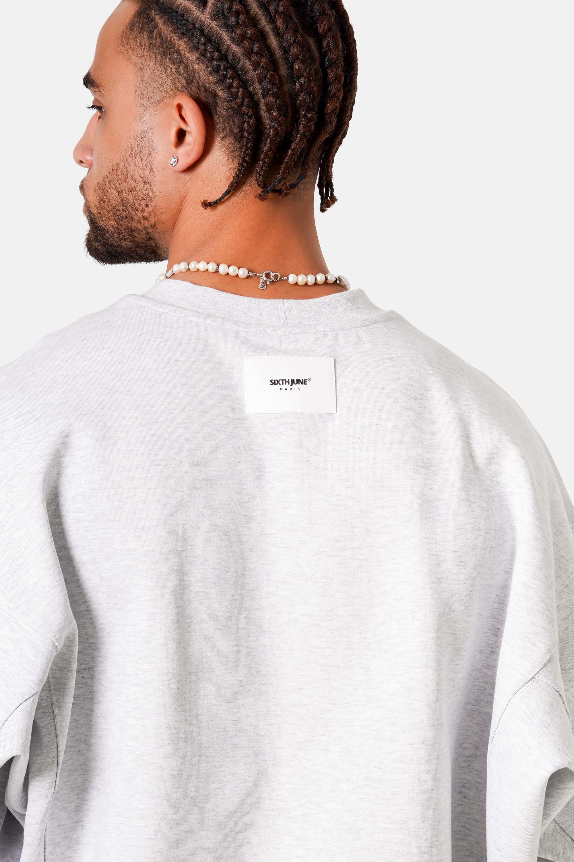 HEART embroidery crewneck - Image 4