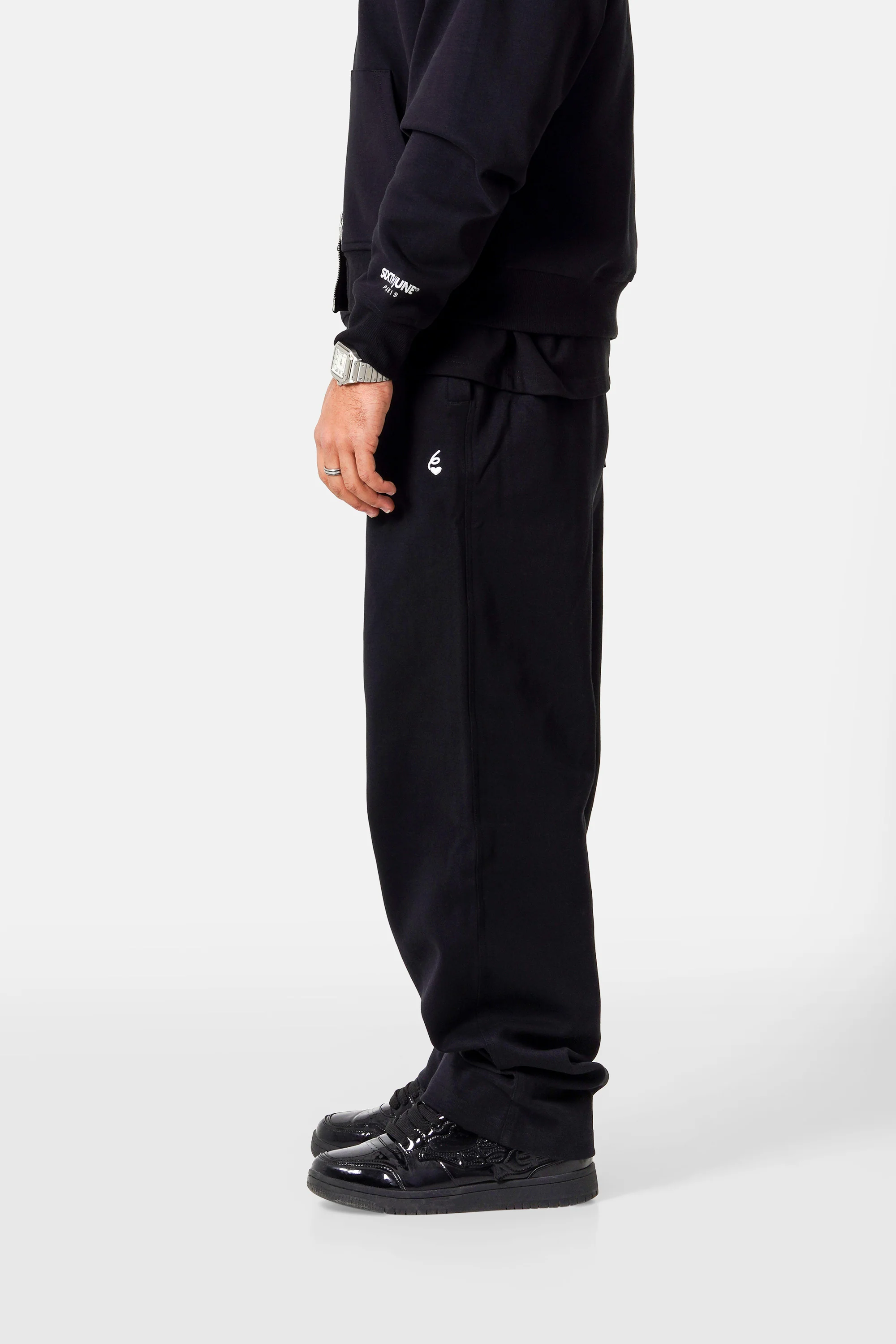HEART logo embroidery jogger pant - Image 5