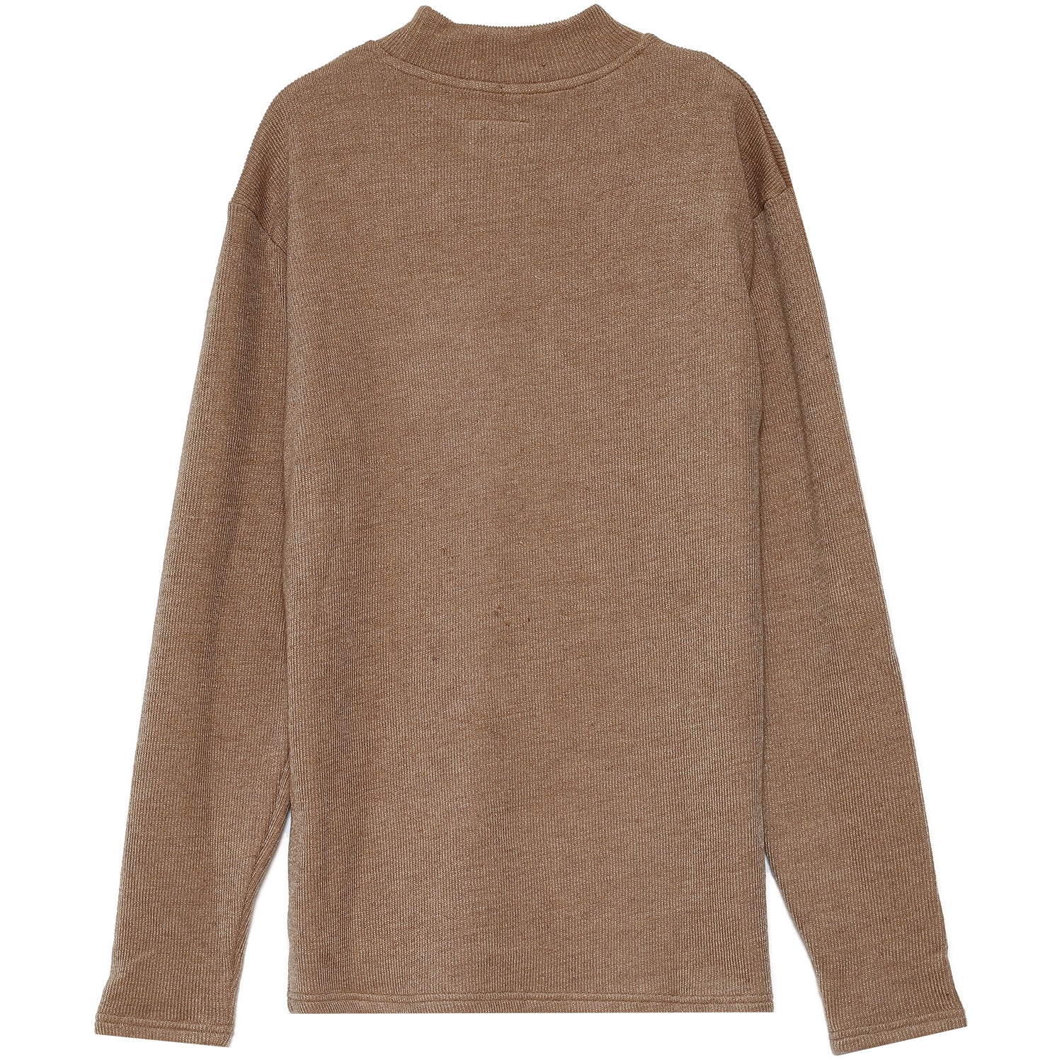 Pull maille poche cargo beige - Image 7
