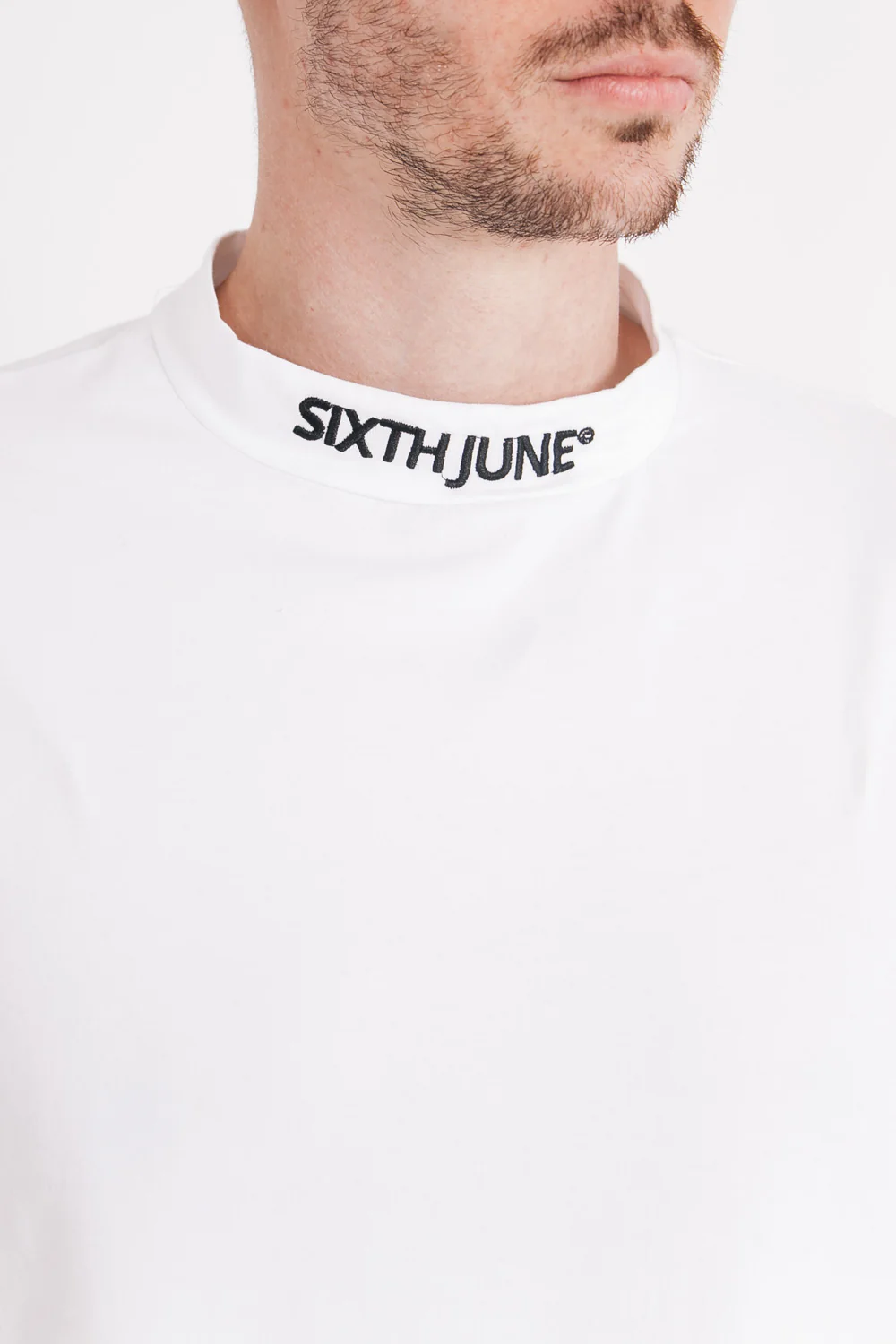 T-shirt logo col blanc - Image 3