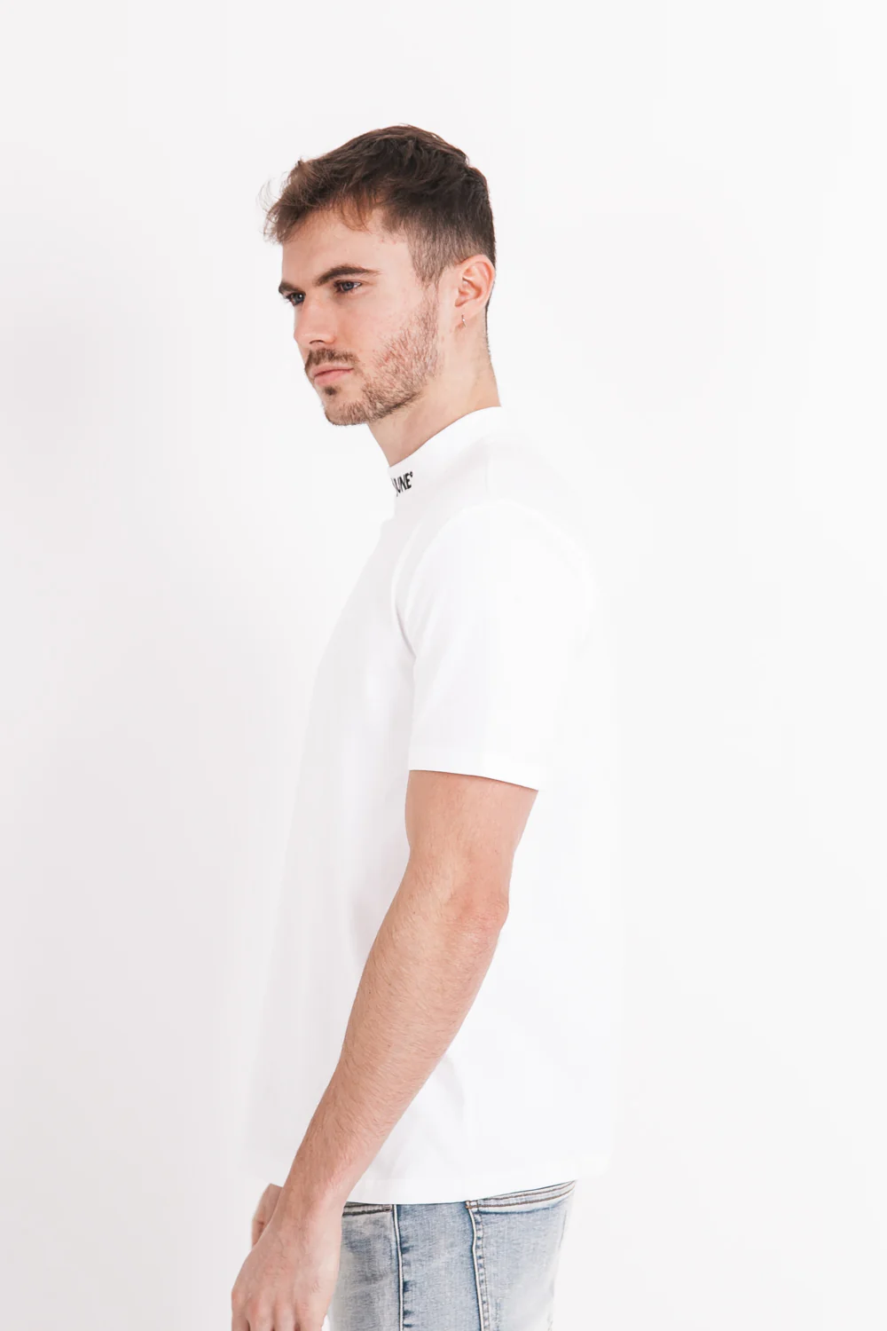 T-shirt logo col blanc - Image 4