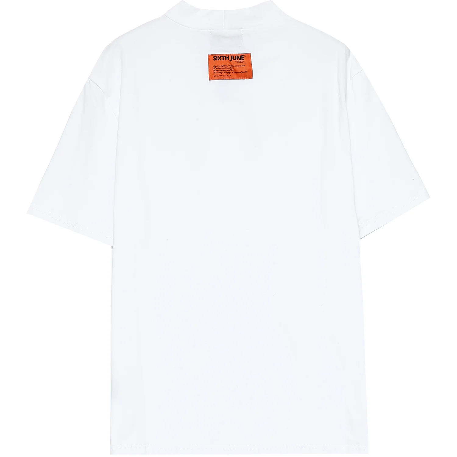 T-shirt logo col blanc - Image 7