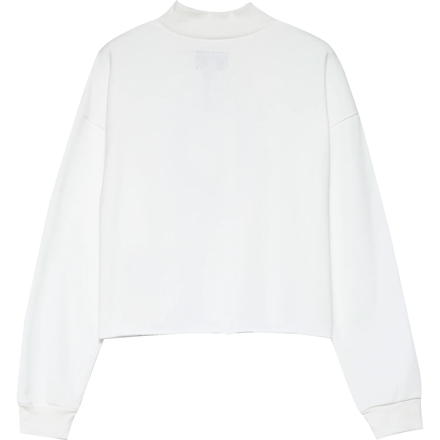 Sweatshirt imprimé col blanc - Image 7