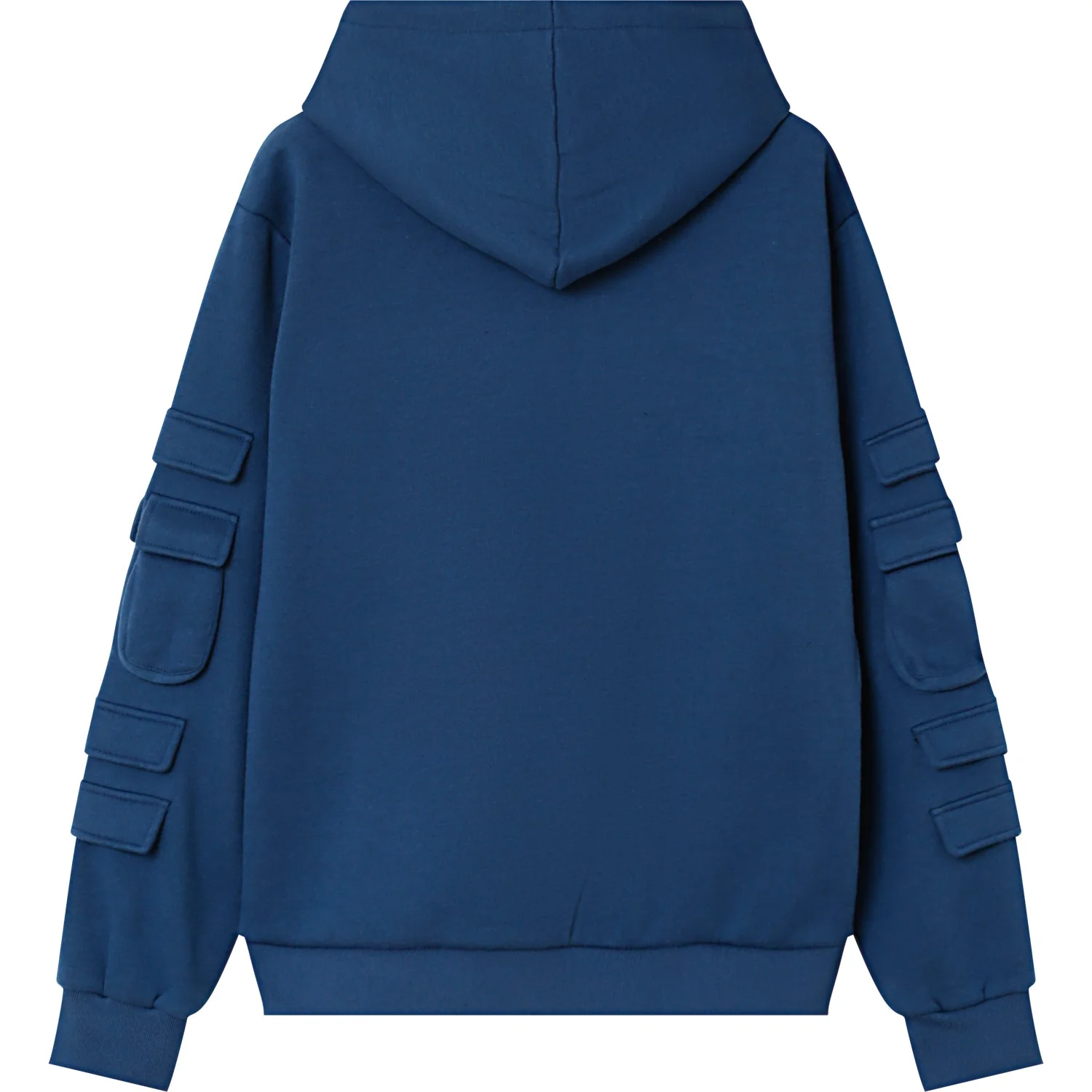 Sweat capuche petit sac Bleu foncé - Image 7