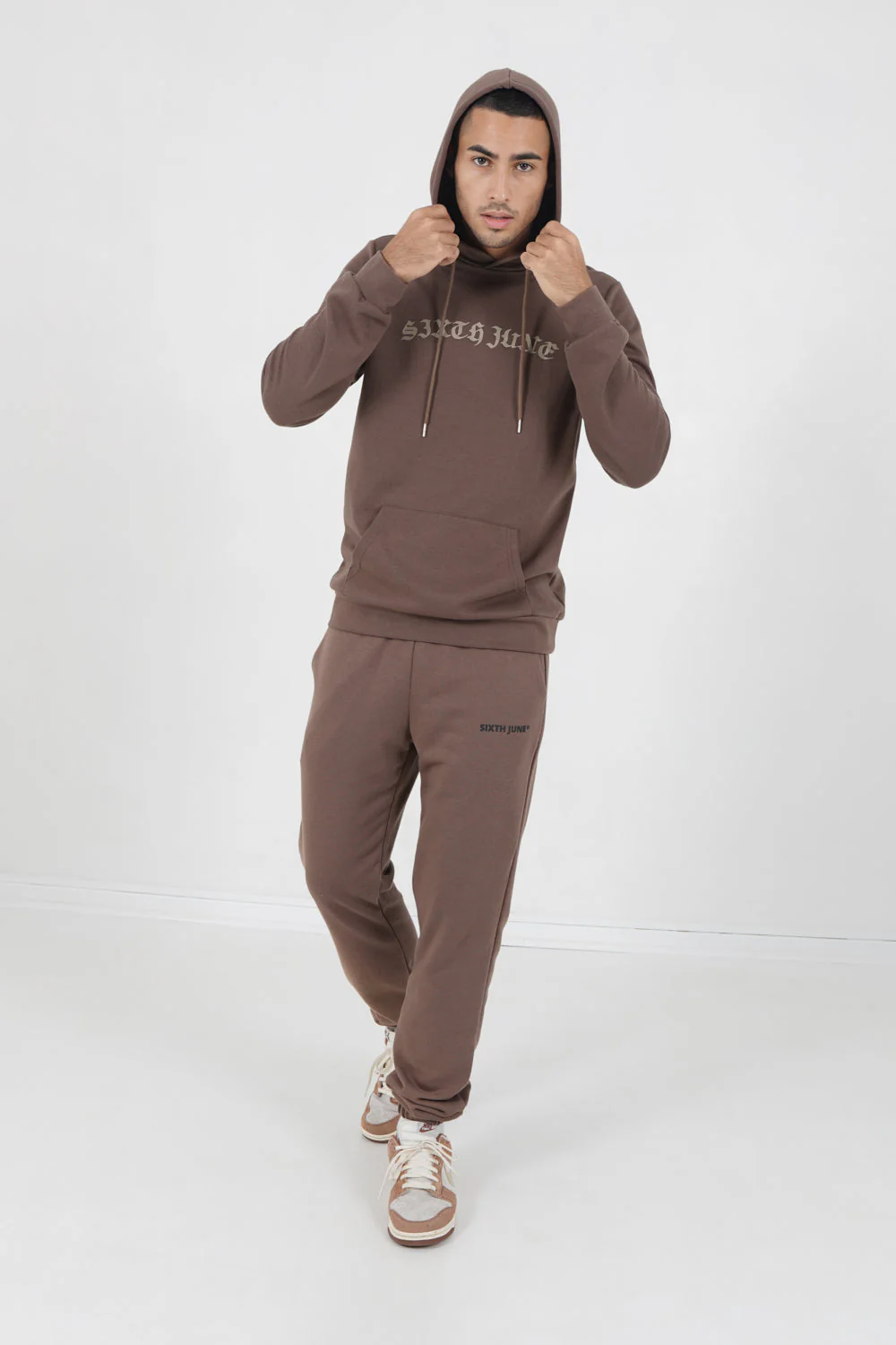 Sweat capuche résurrection Marron - Image 2