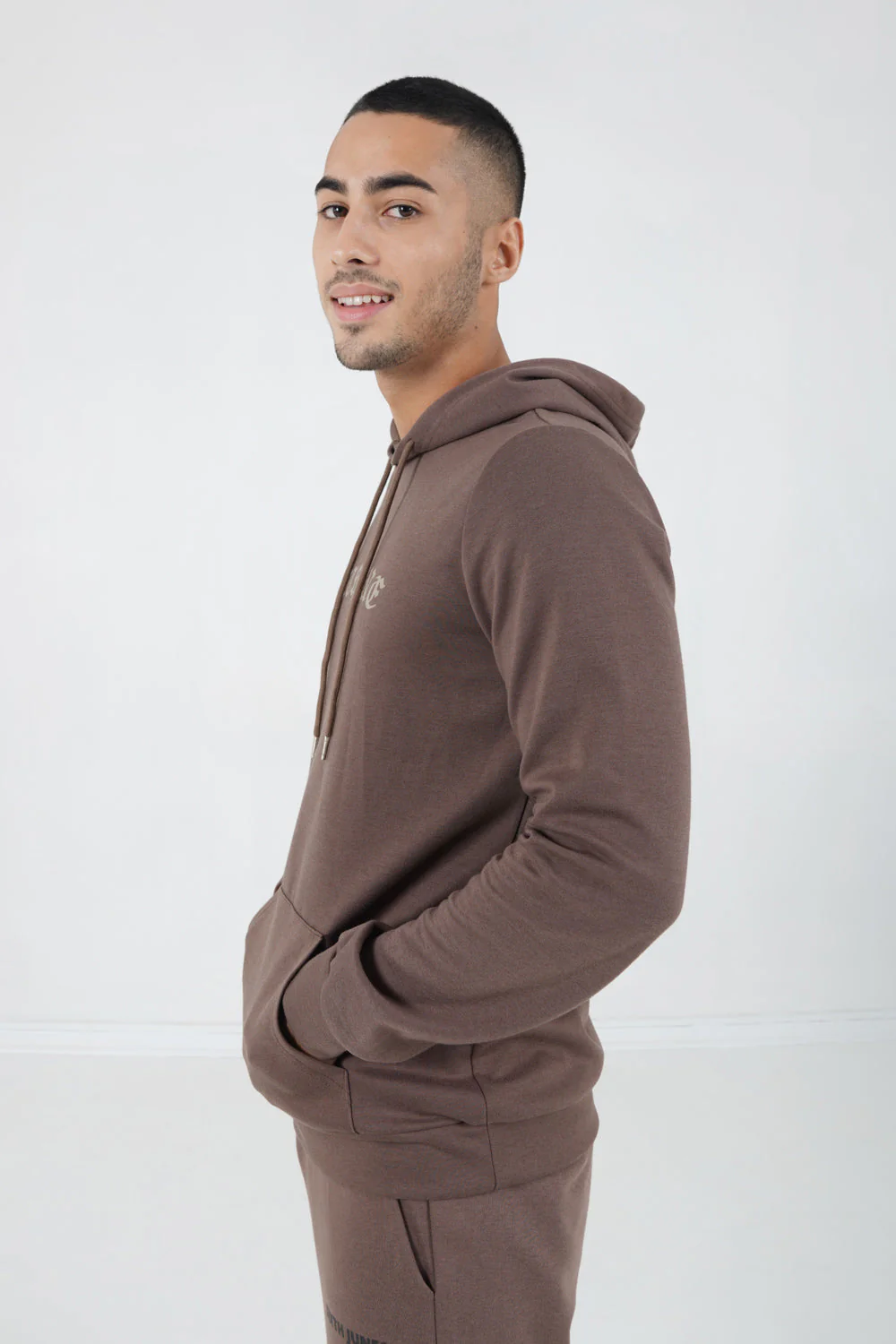 Sweat capuche résurrection Marron - Image 4