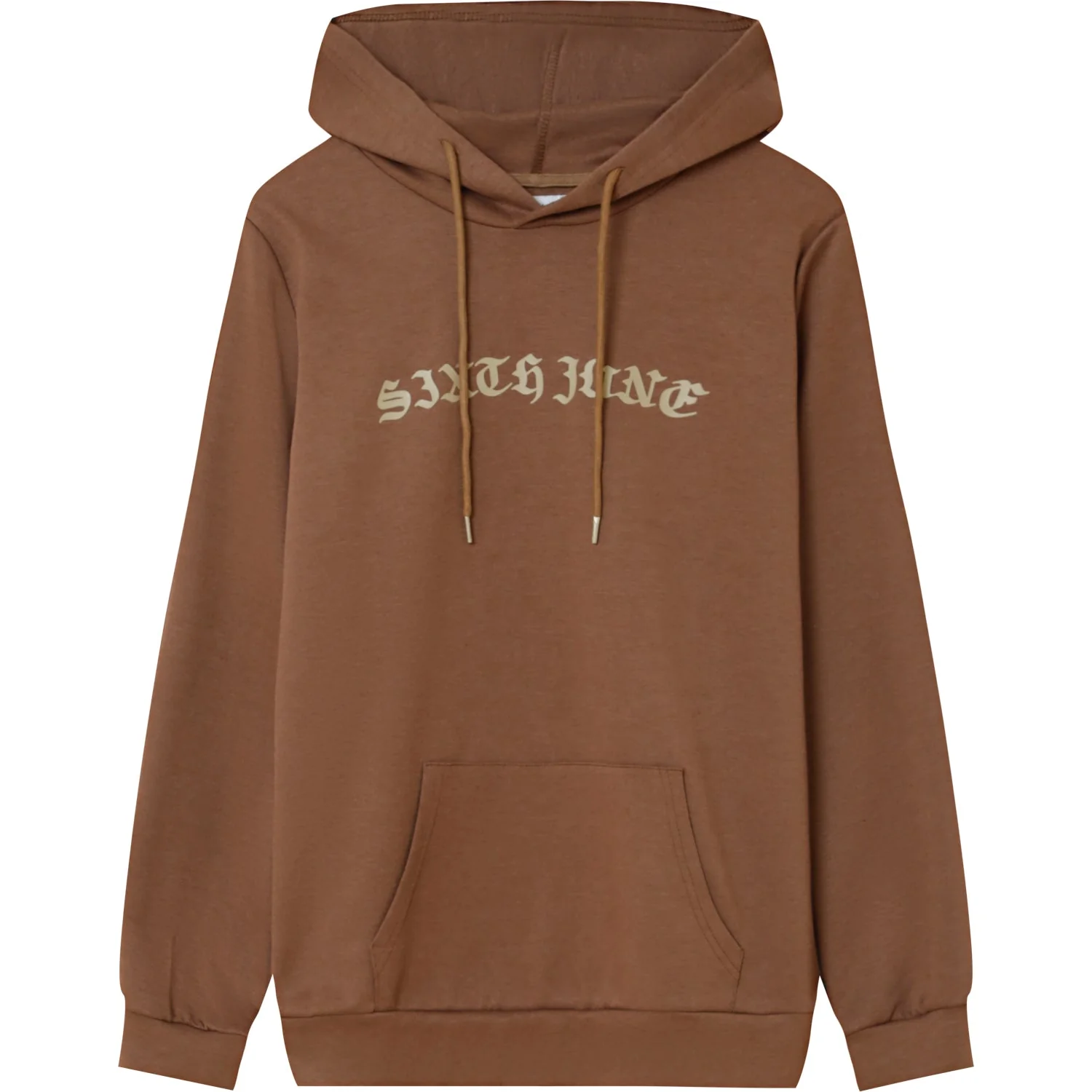Sweat capuche résurrection Marron - Image 7