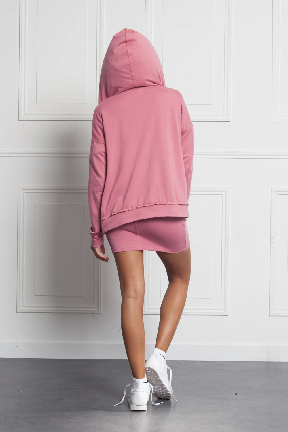 Hoodie zip-up regular Sixth June Women pink W2649CSW - Image 5