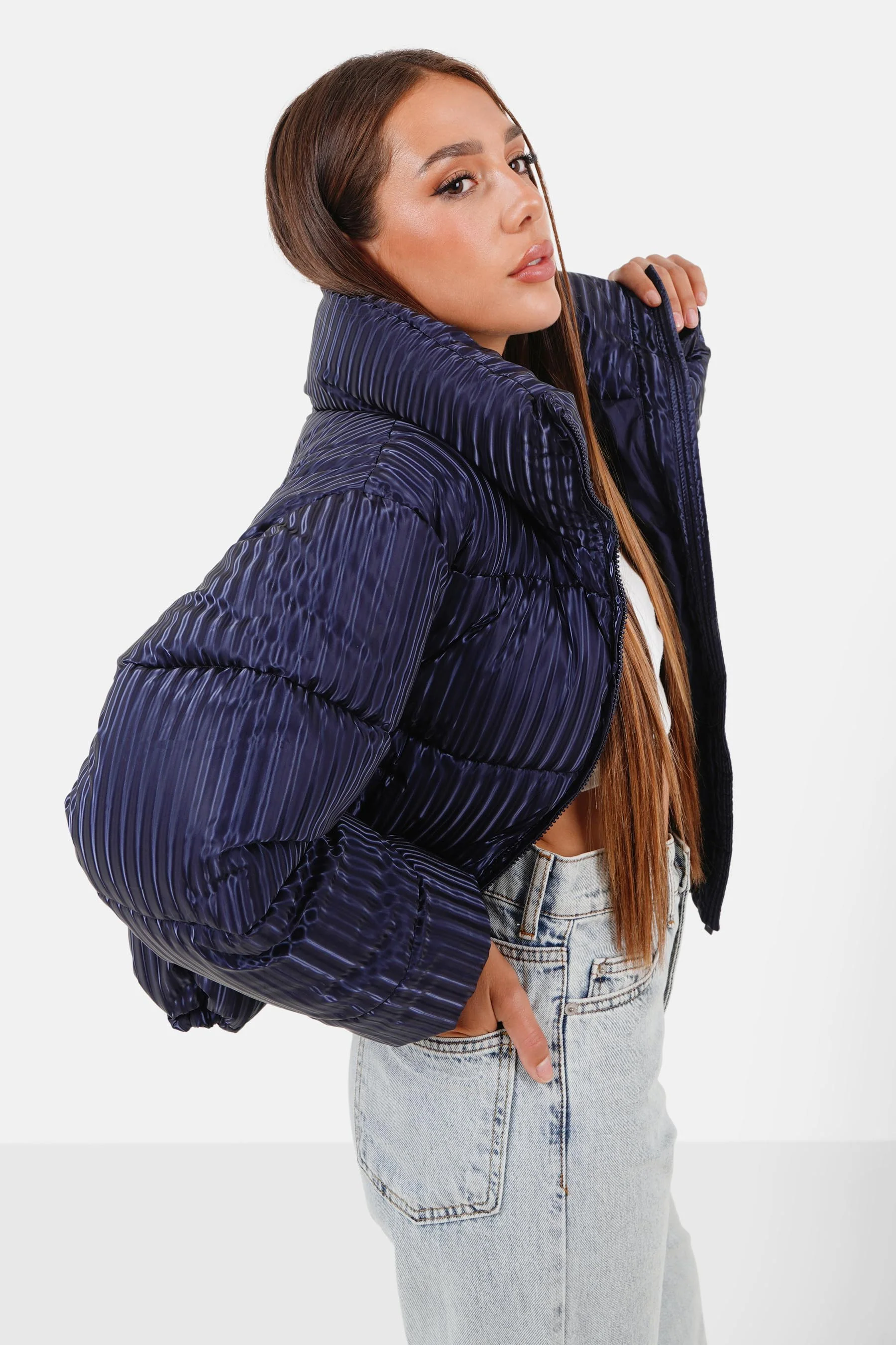 IRIDESCENT puffer jacket - Image 4