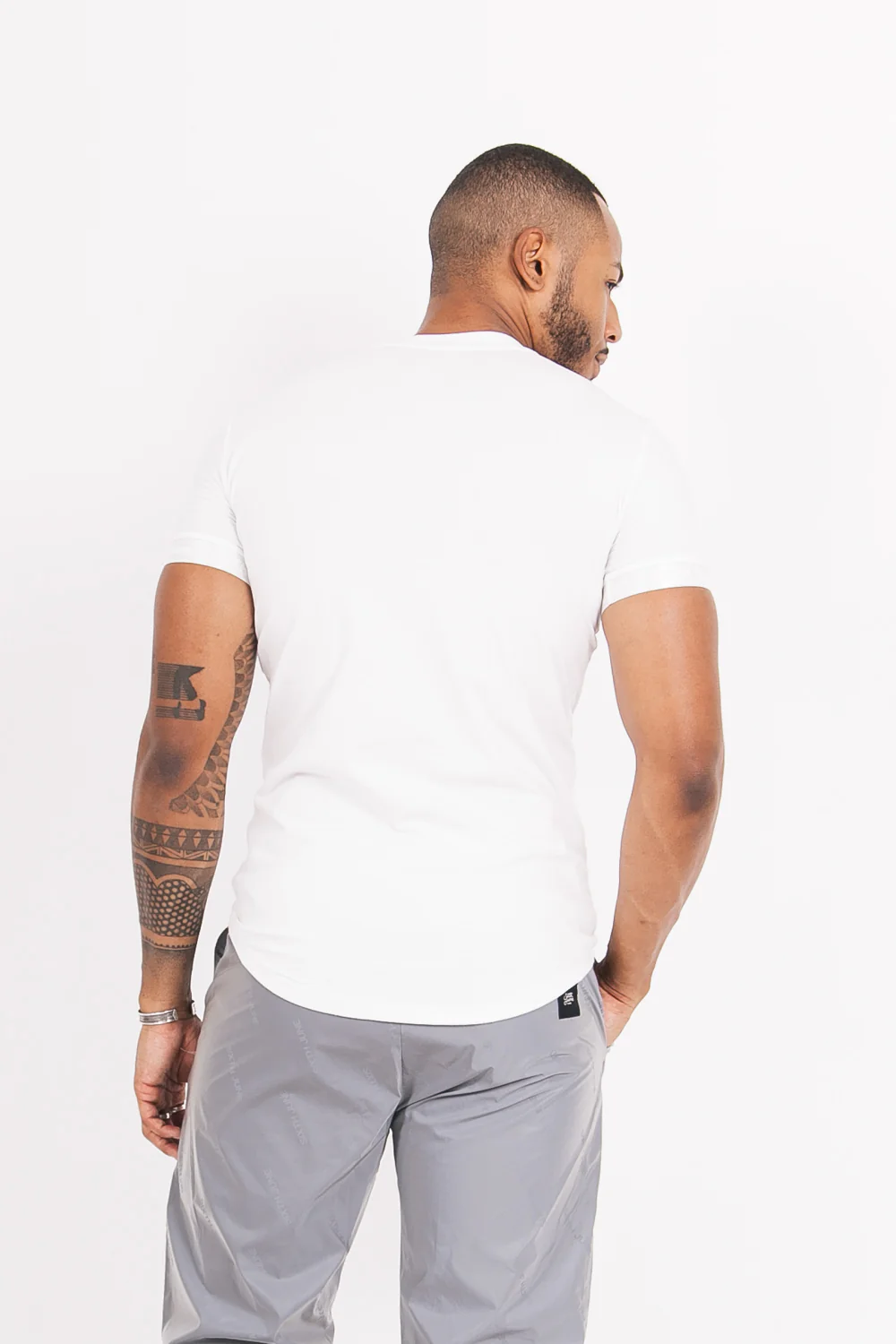 T-shirt iridescent logo manche blanc - Image 5
