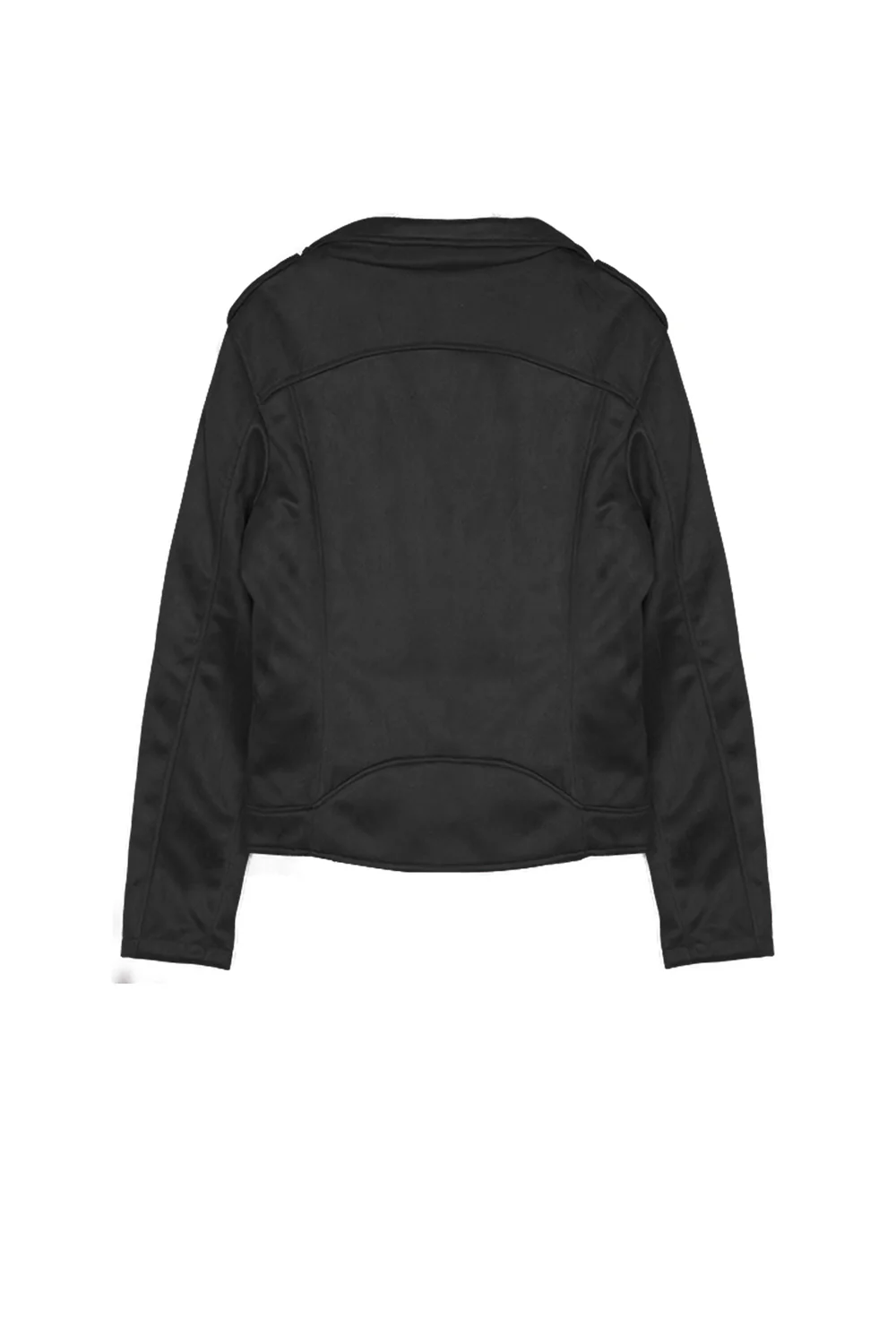 Jacket suede Sixth June black - Image 7