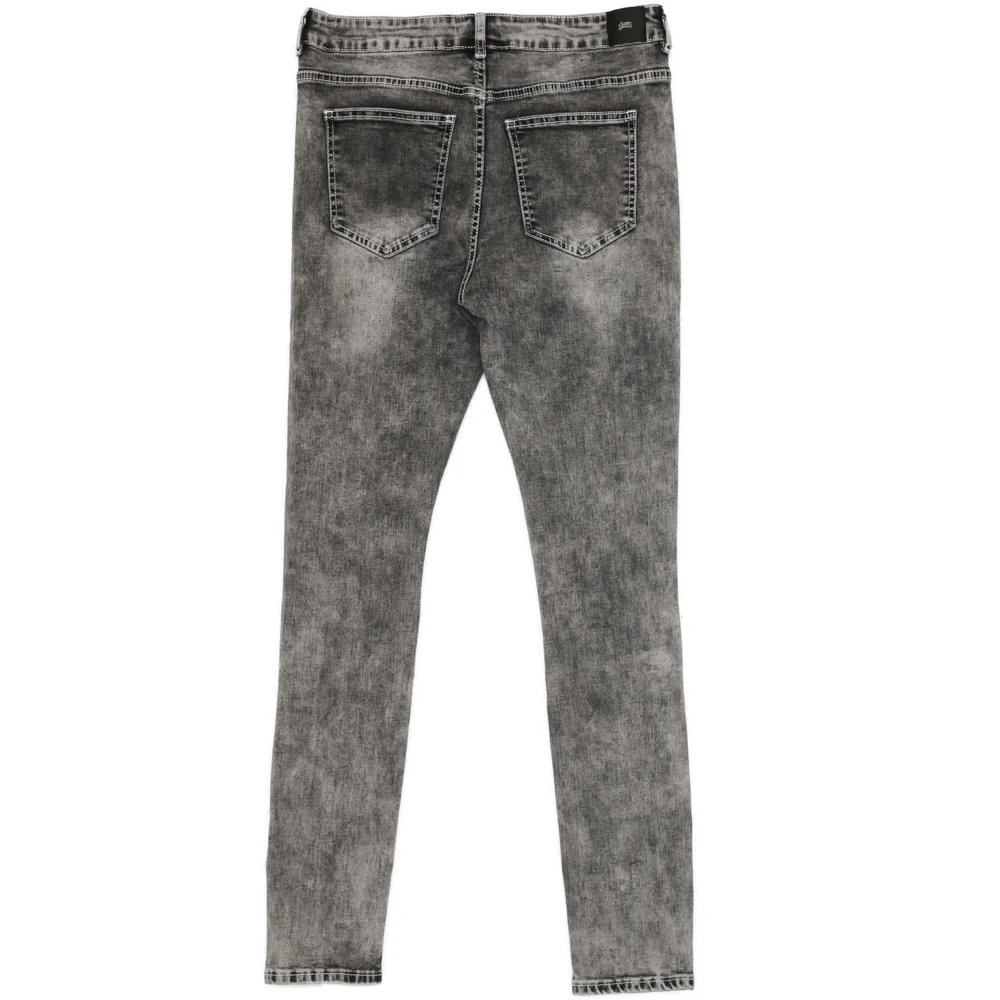 Jean bandana tartan gris - Image 7