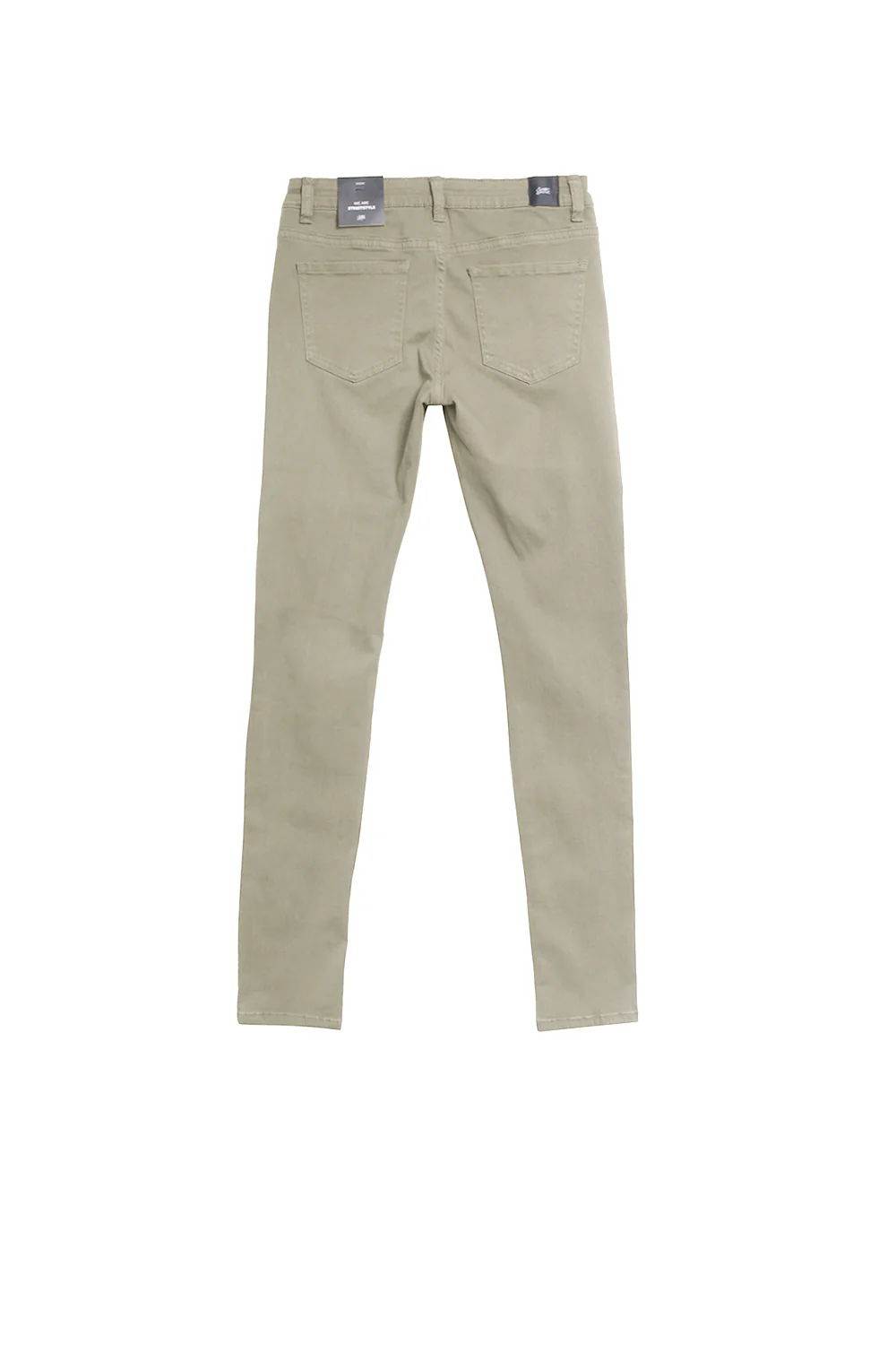 Jean biker Femme destroy taupe W2338HDE - Image 5