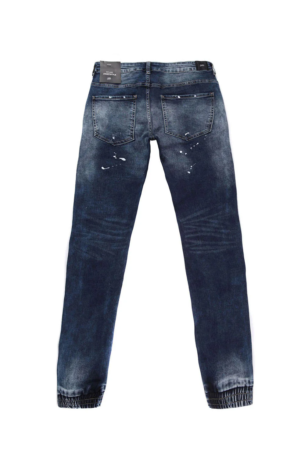 Jean biker tâches bleu M2258HDE - Image 6
